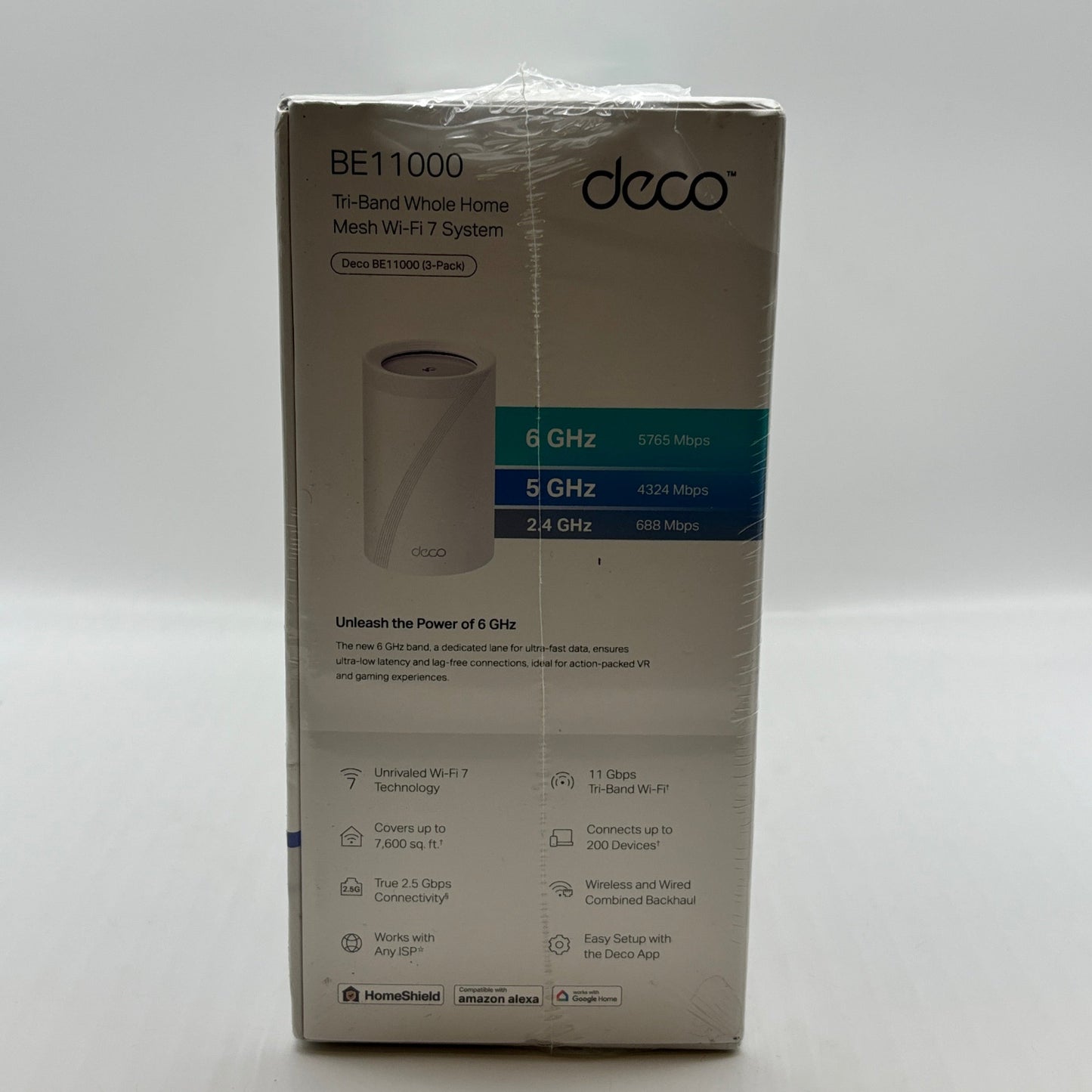 New TP-Link Deco  Tri-Band Whole Home Mesh System BE11000