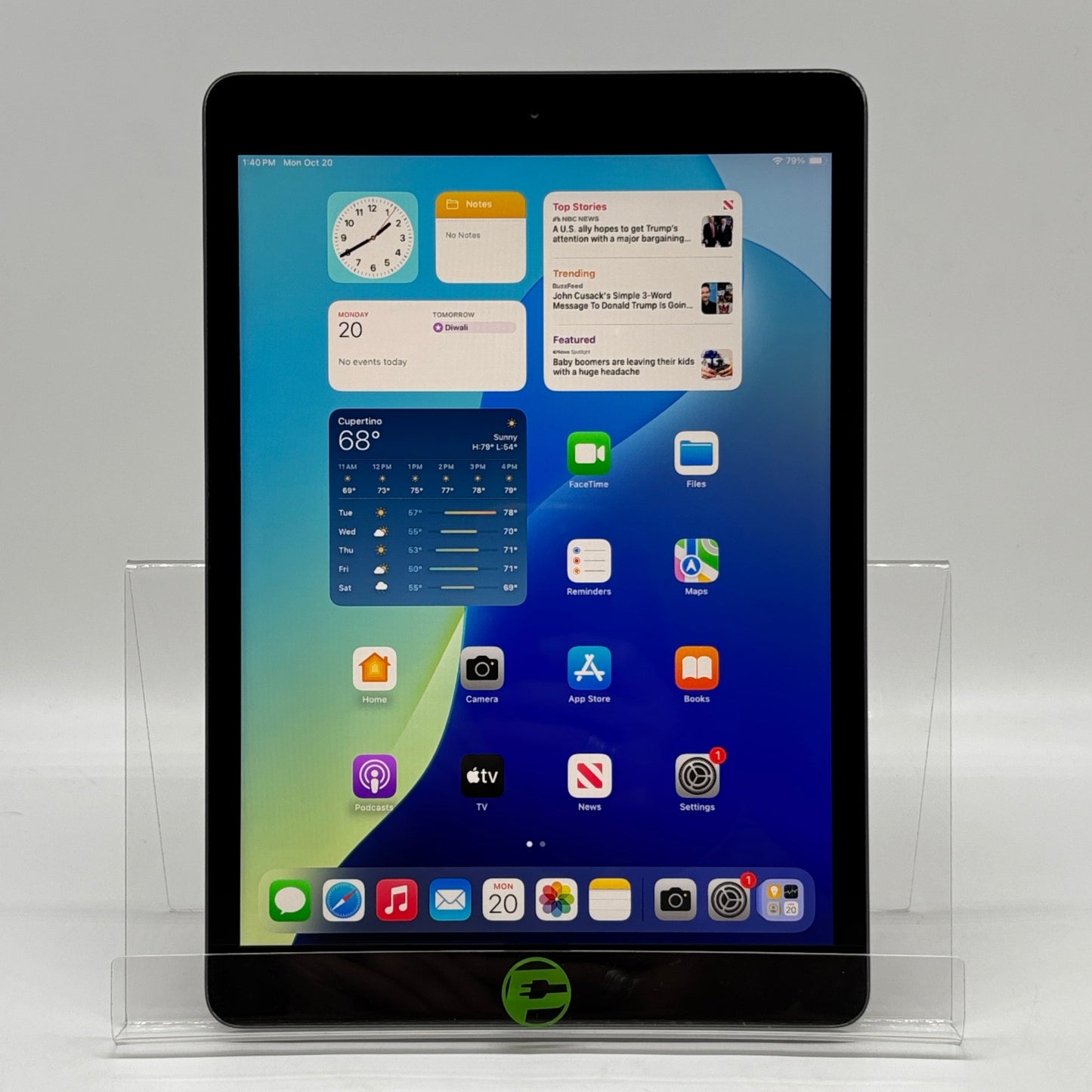 WiFi Only Apple iPad 8th Gen 32GB Space Gray MYLD2LL/A