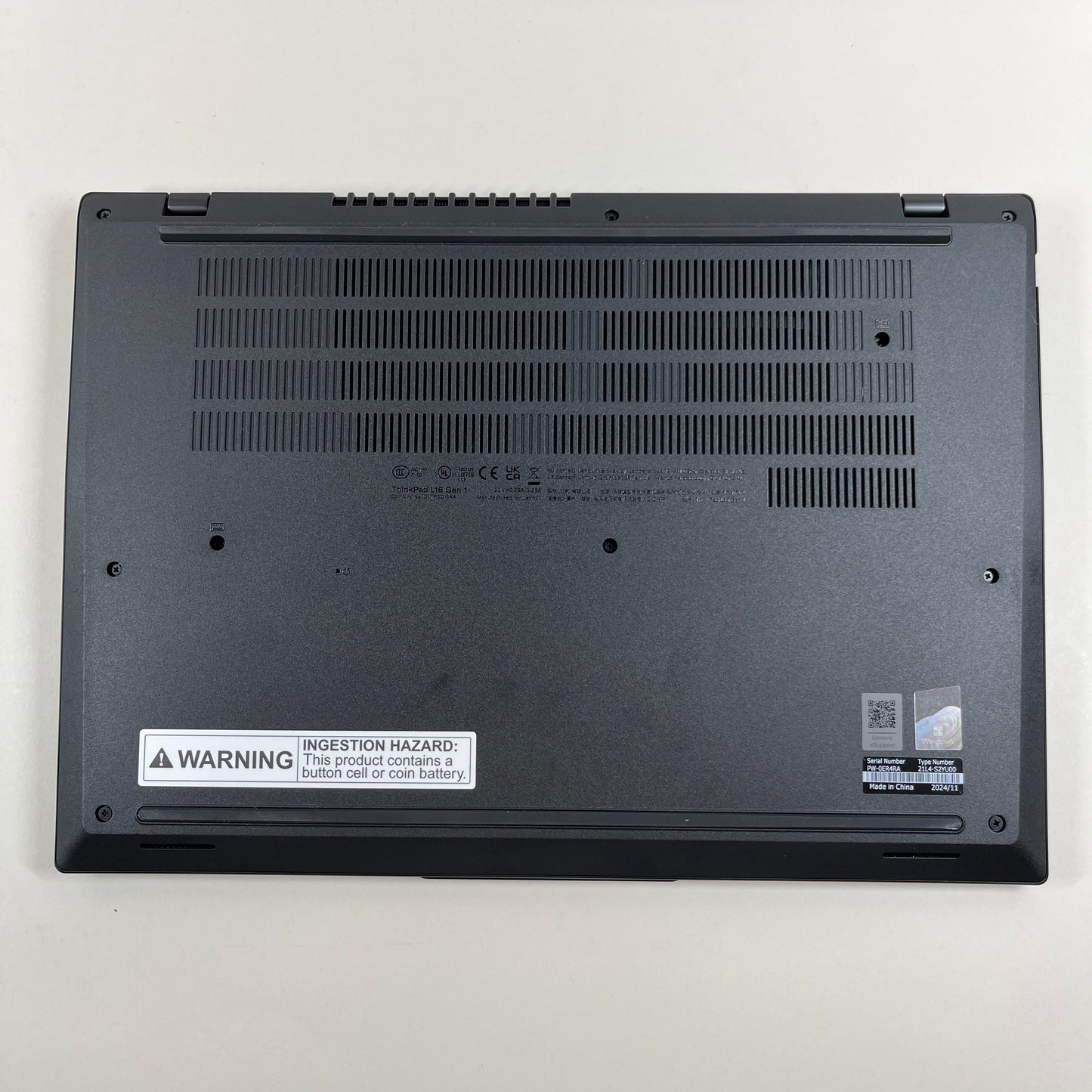 Lenovo ThinkPad L16 Gen 1 WUXGA 16" Core Ultra 5 135U 1.6GHz 16GB RAM 256GB SSD