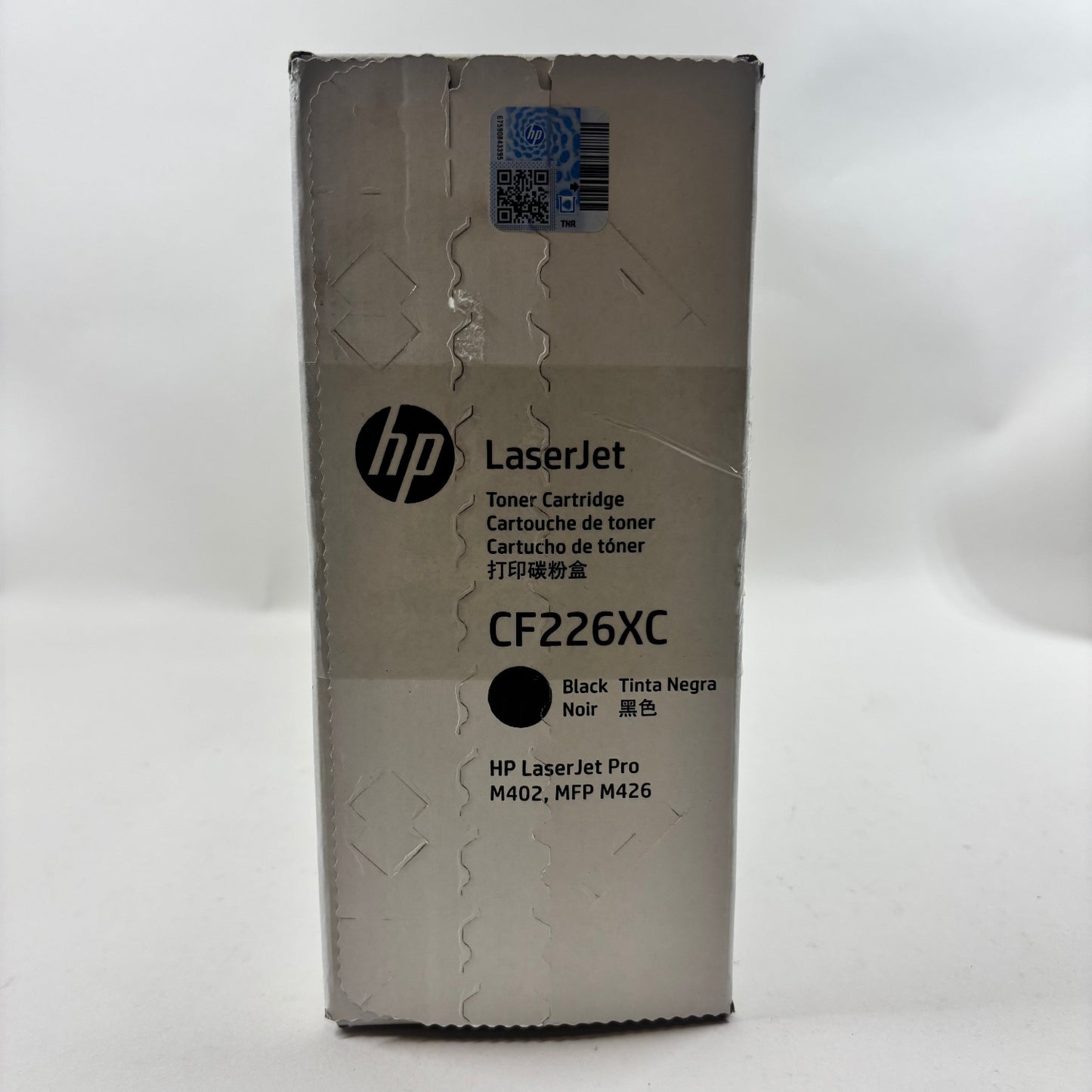 New HP CF226XC CF226-00913 Black LaserJet Toner Cartridge MFG Date 01/2022