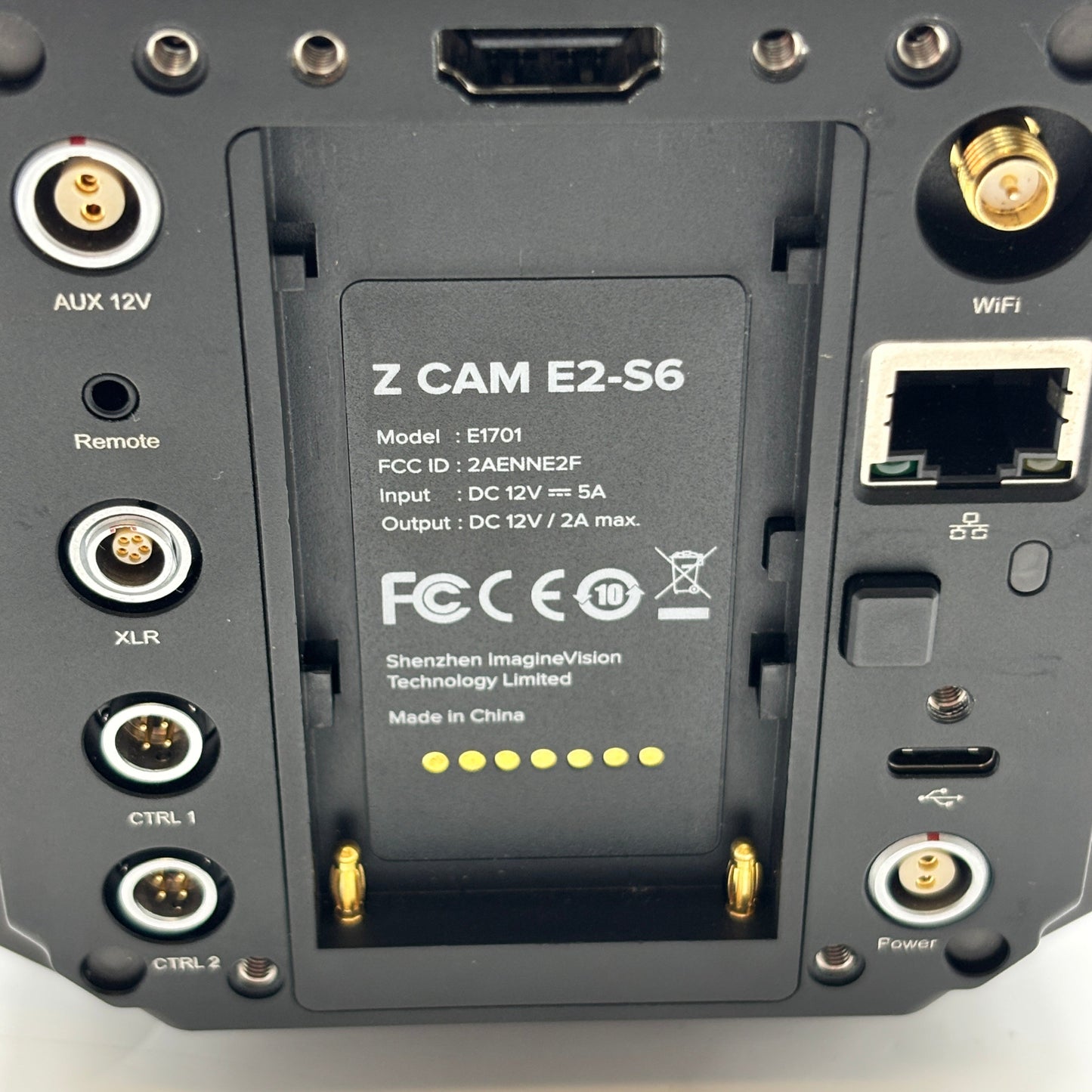 ZCam E2-S6 26MP 6K Cinema Camera E1701 Kit