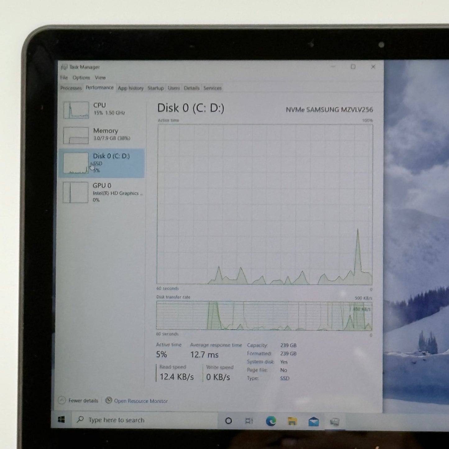 HP Pavilion x360 13-V011DX 13.3" i7-6500U 2.6GHz 8GB RAM 256GB SSD