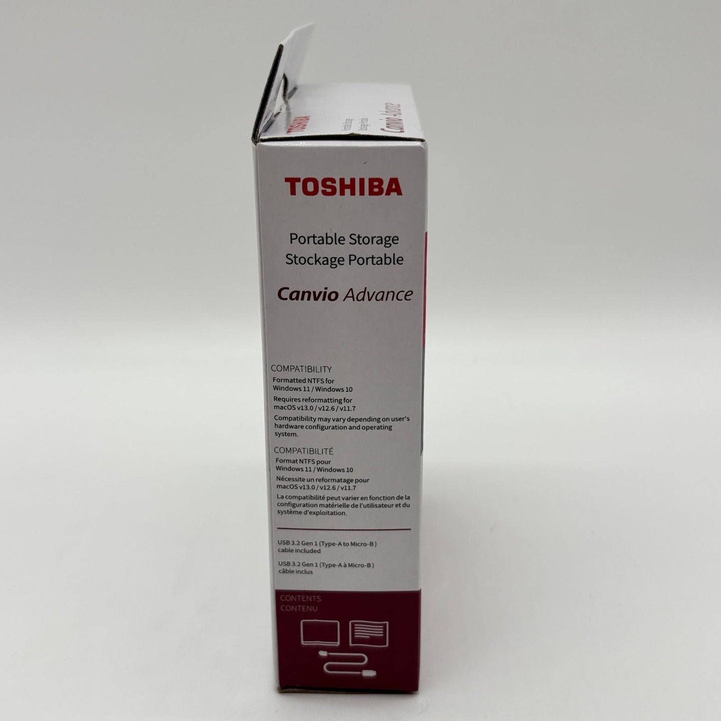 New Toshiba Canvio Advance 4TB Portable SSD DTCA40
