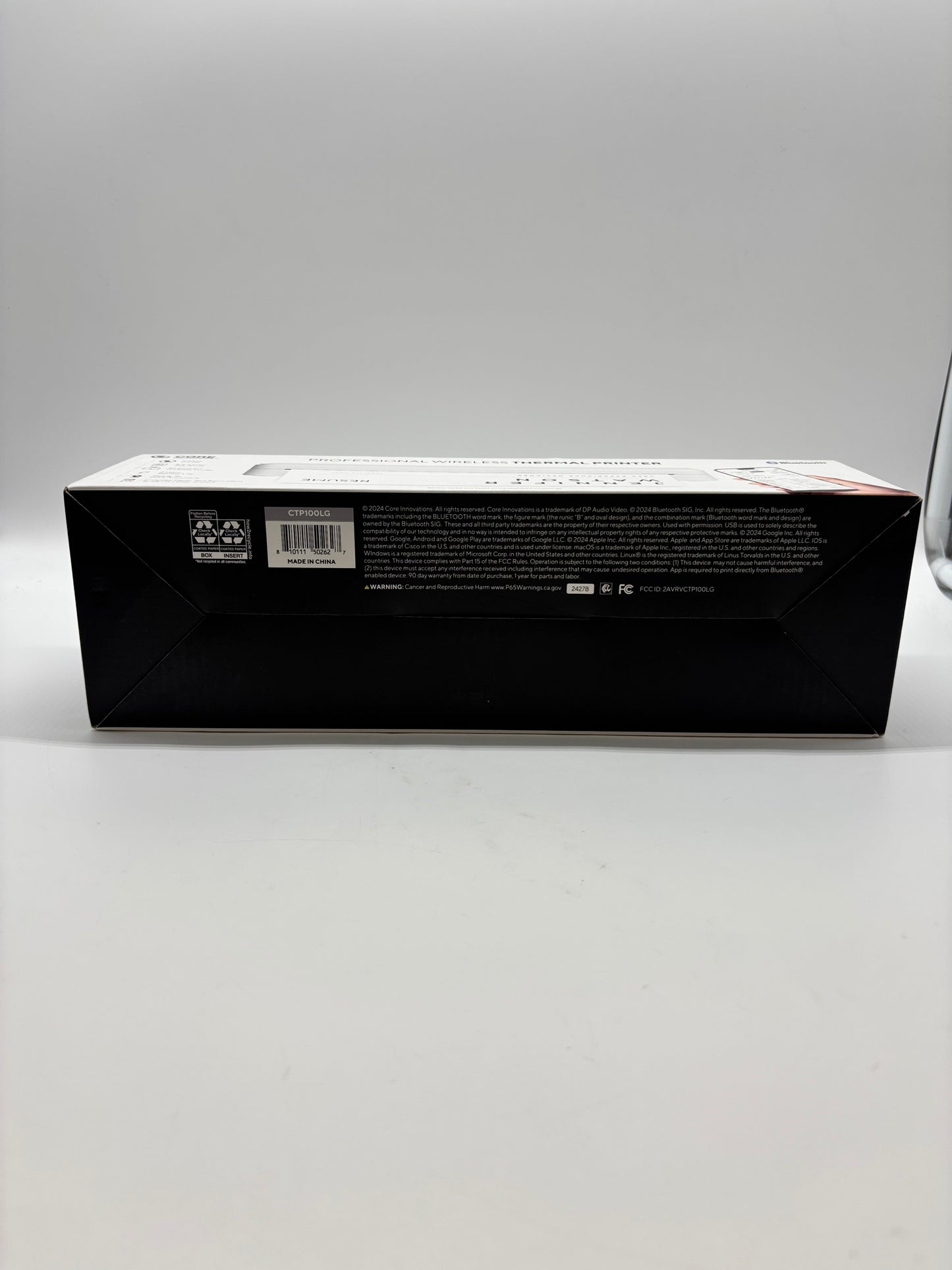 New Core Innovations Professional Wireless Thermal Printer CTP100LG