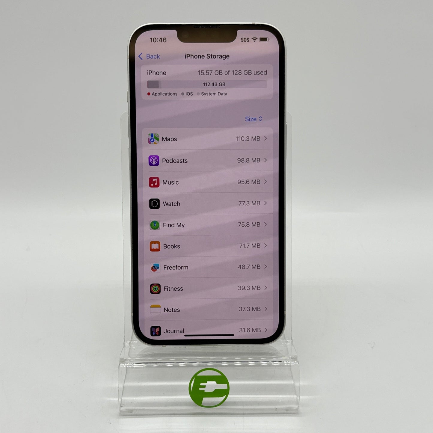 Unlocked Apple iPhone 14 128GB 18.0 Starlight MPUN3LL/A