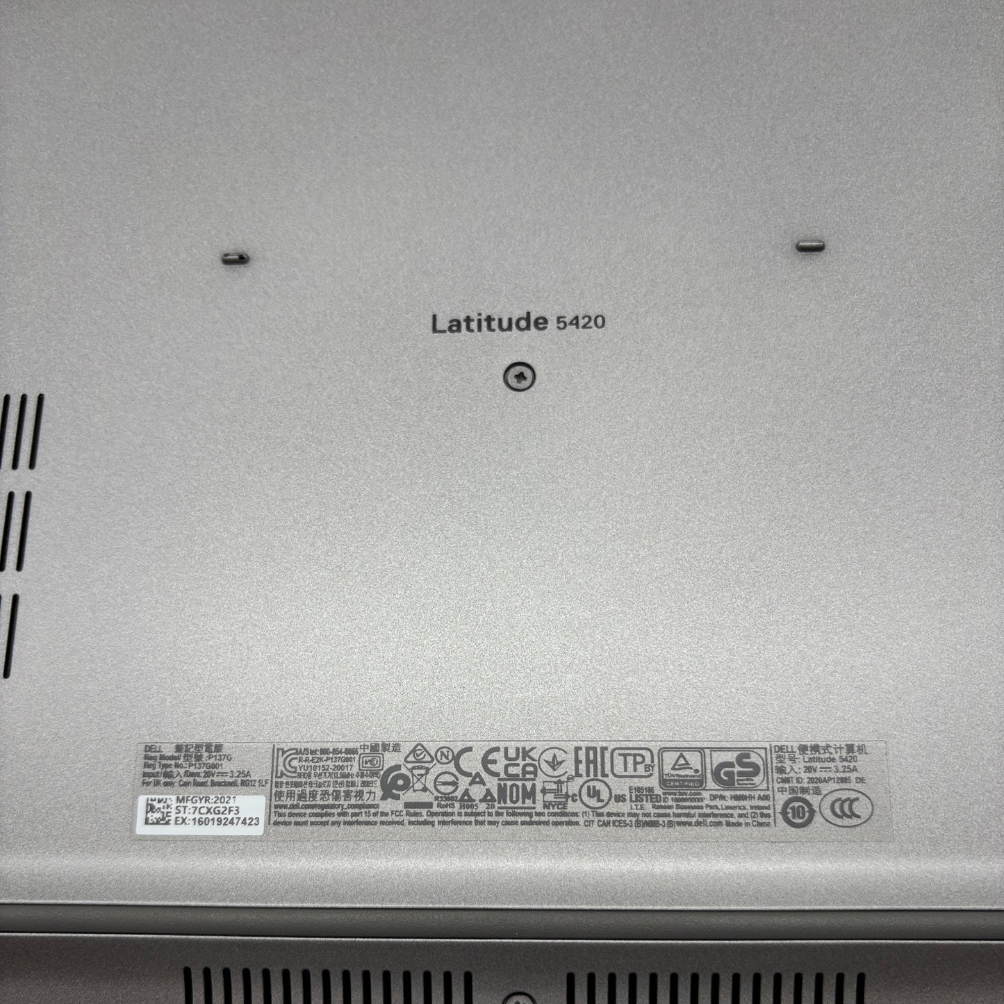Dell Latitude 5420 14" i5-1145G7 1.5GHz 16GB RAM 256GB SSD