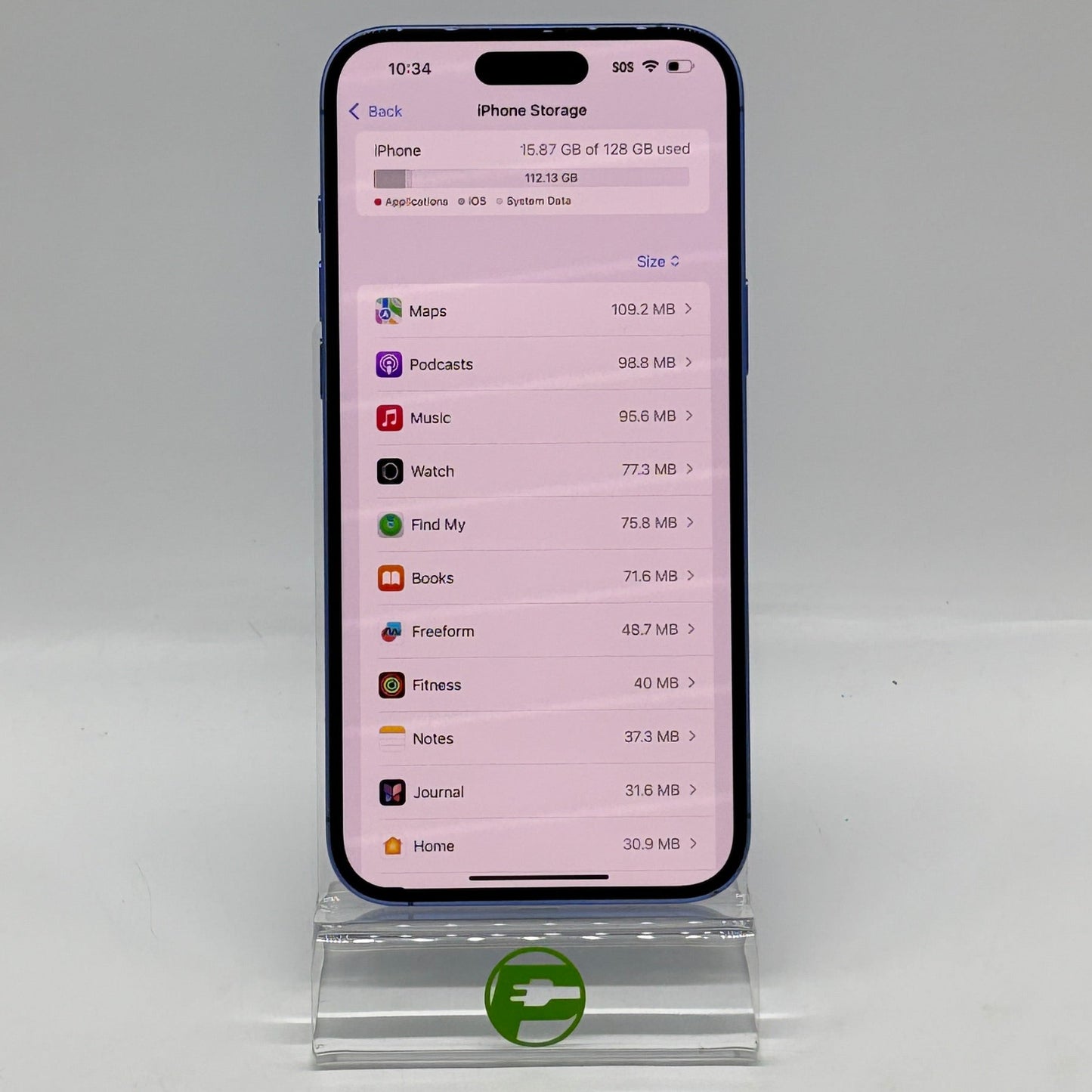 Unlocked Apple iPhone 16 Plus 128GB Blue MXUW3LL/A