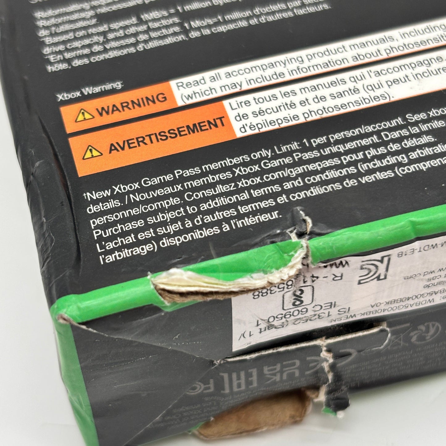 New Western Digital 2.5" WD_Black P10 4TB Micro USB-B to USB-A HDD