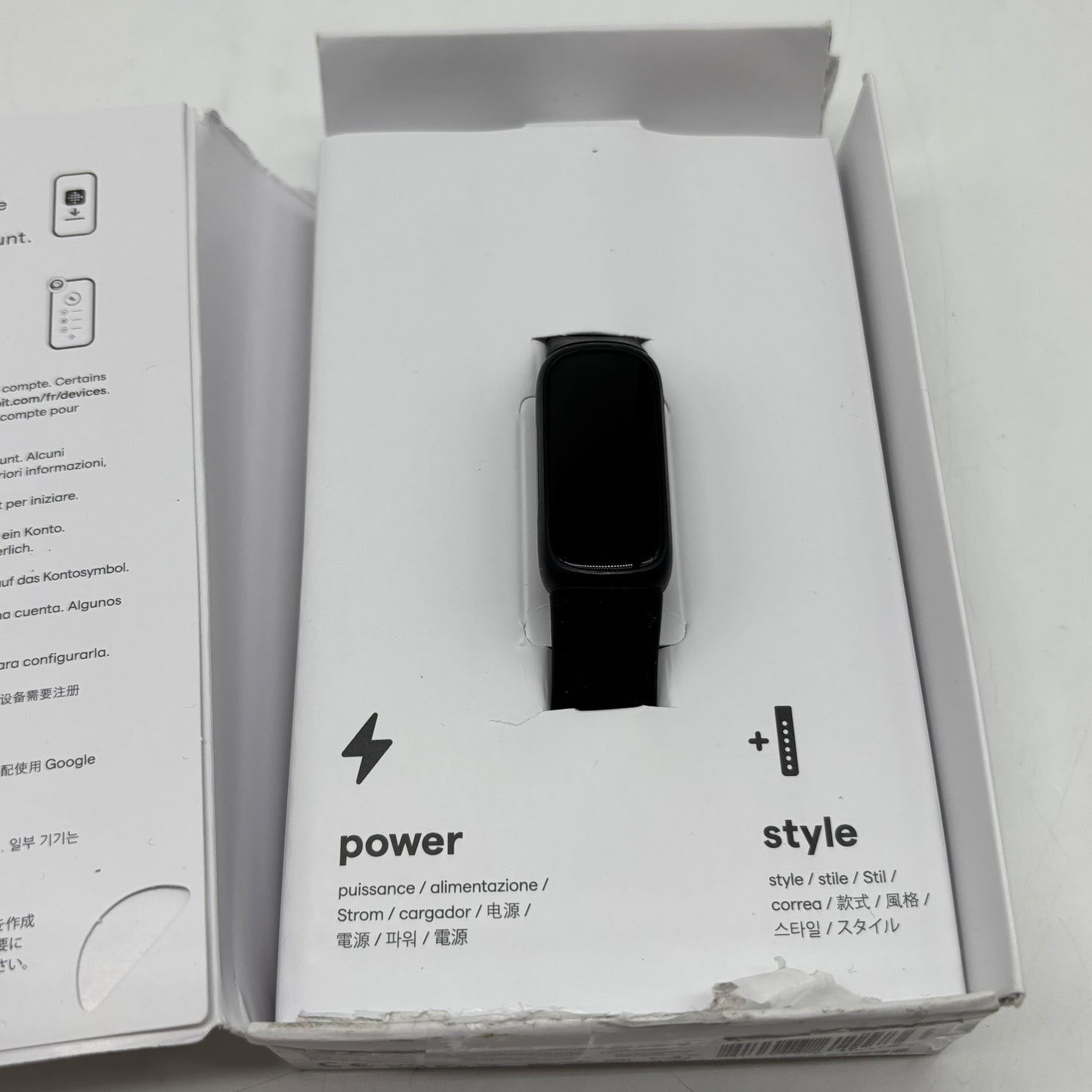 New Fitbit Inspire 3 Health + Fitness Tracker FB424BKBK-US