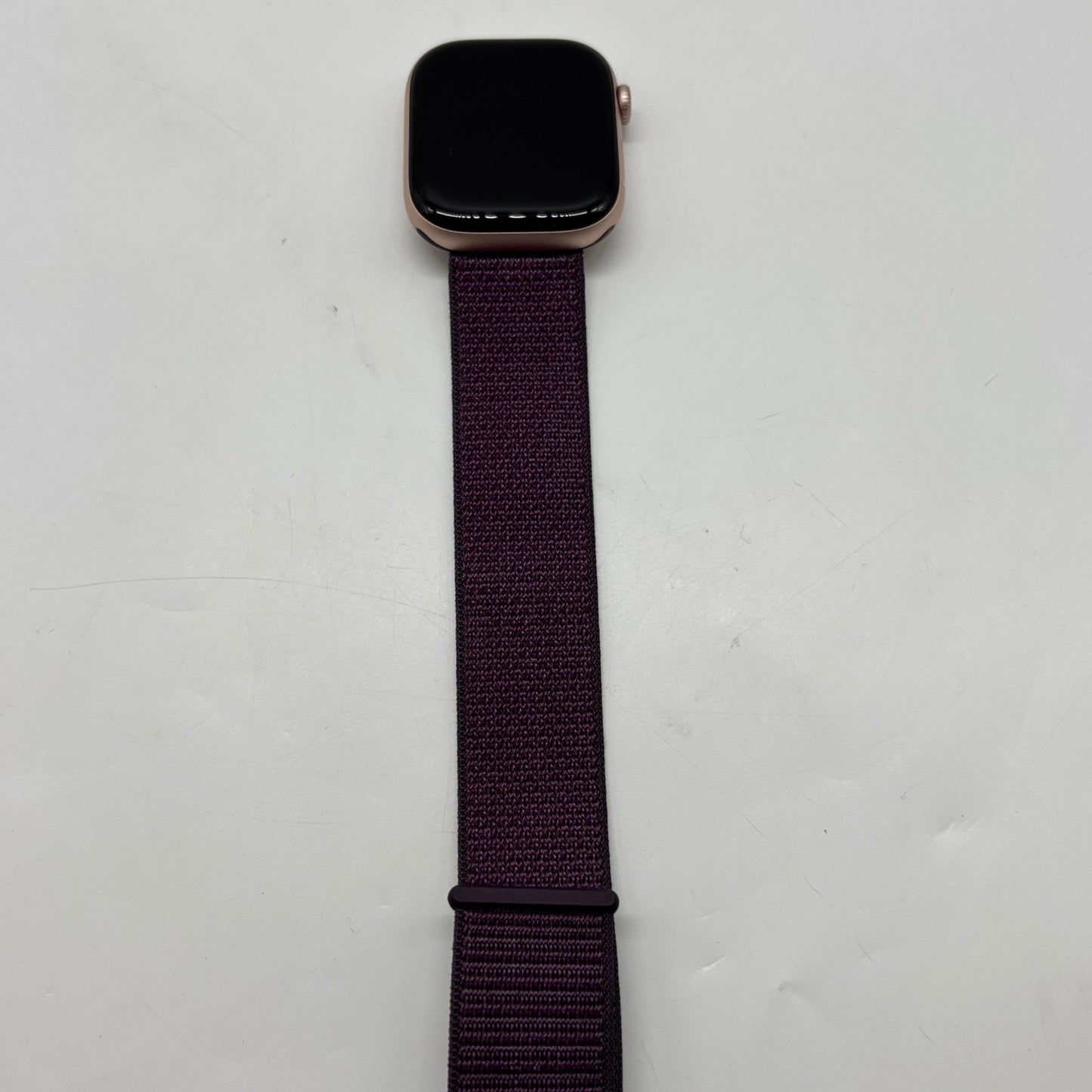GPS Only Apple Watch Series 10 46MM Pink Aluminum Purple Trail Loop MWWV3LW/A