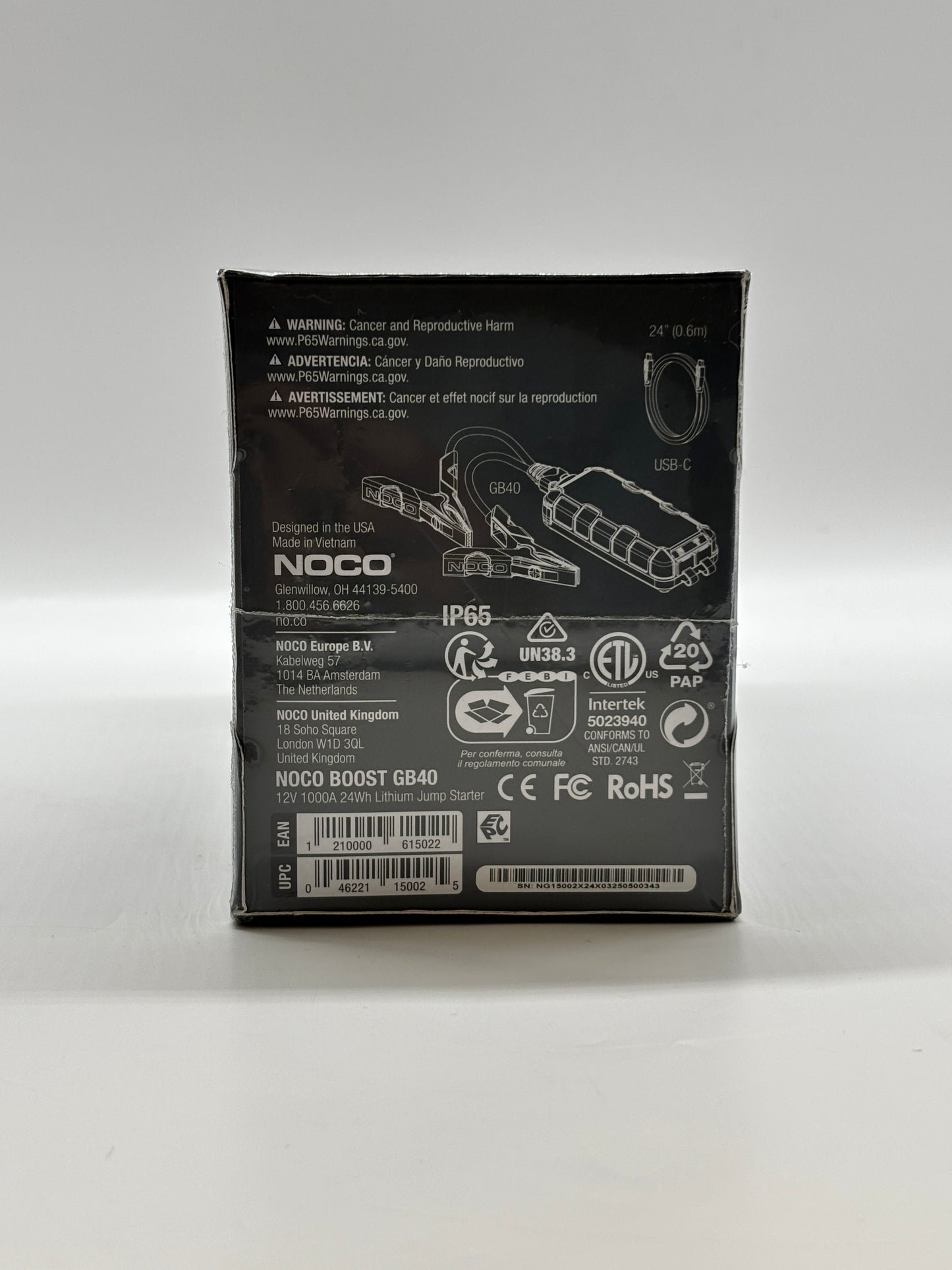 New NOCO Boost Plus Jump Starter