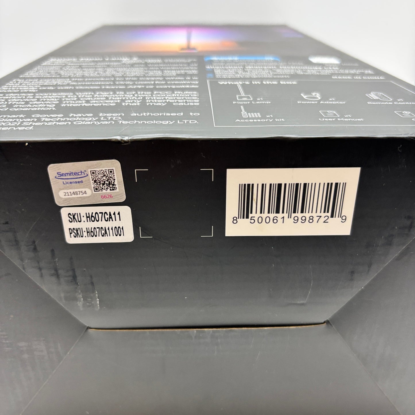 New Govee Floor Lamp 2 Smart RGB Lamp H607C