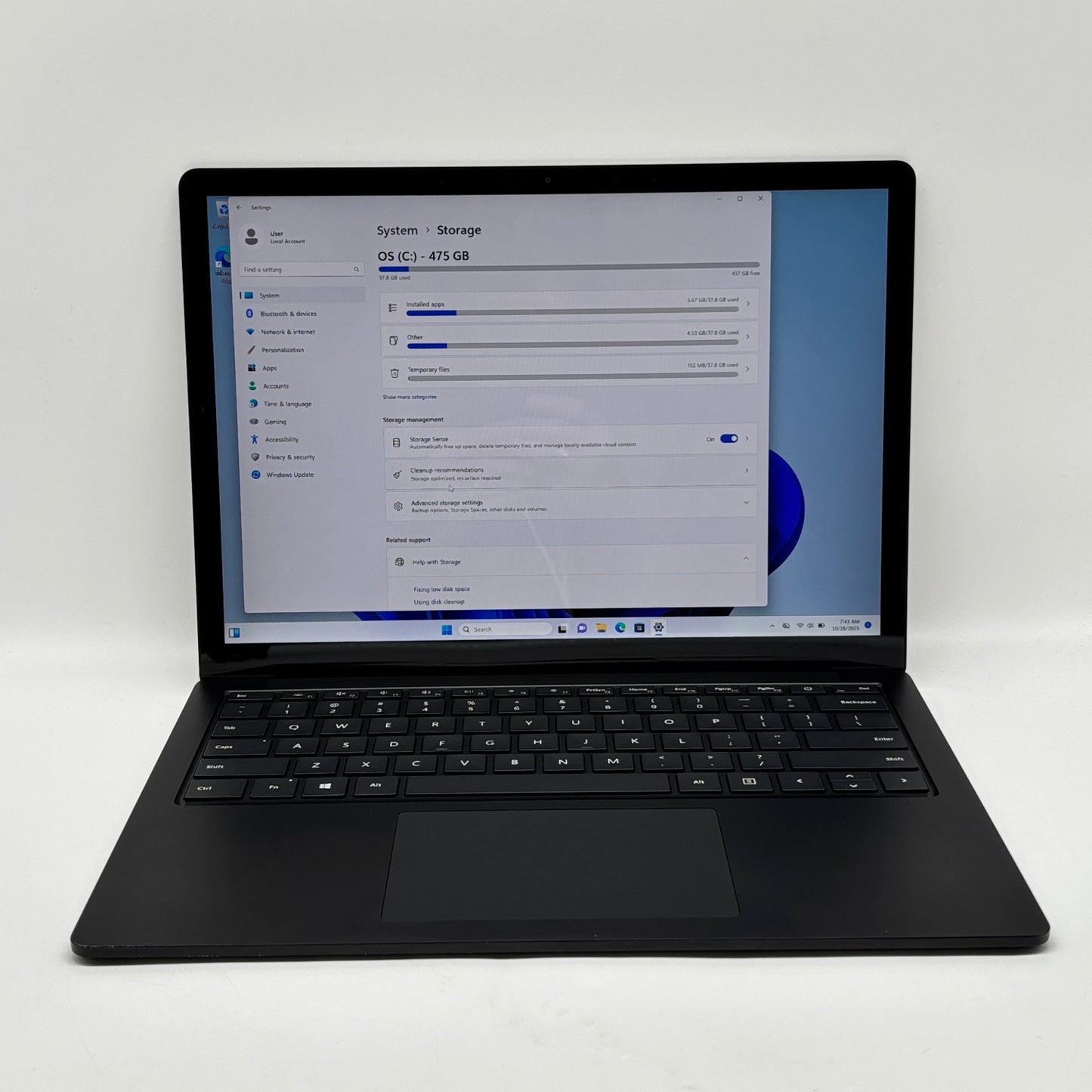 Microsoft Surface Laptop 4 1950 13.5" i7-1185G7 3.0GHz 16GB RAM 512GB SSD