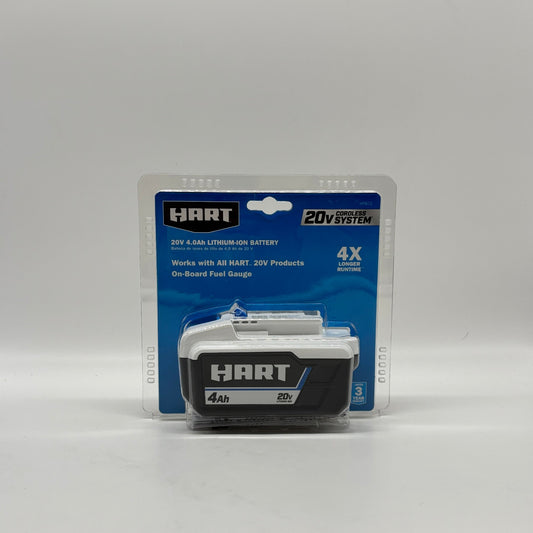 New Hart 20V Lithium Battery HPB03
