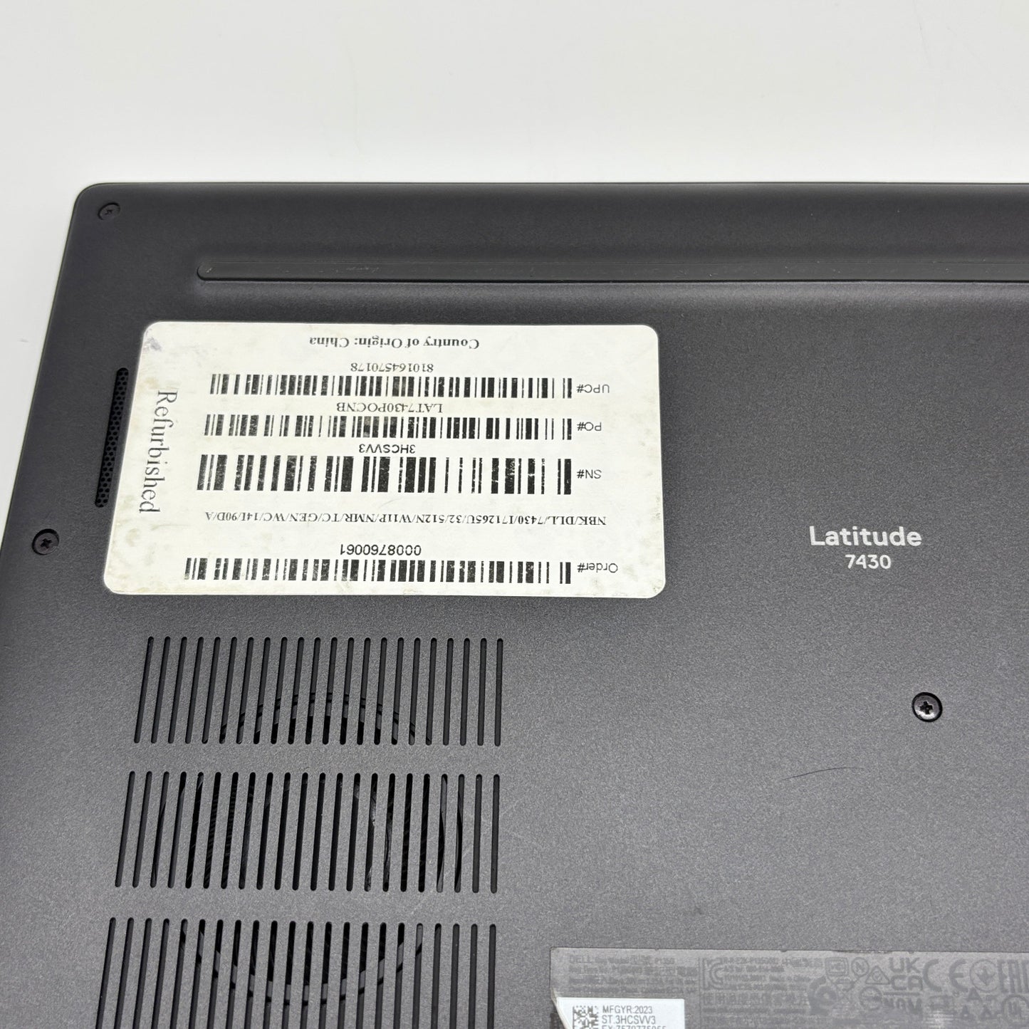 Dell Latitude 7430 14" i7-1265U 1.8GHz 32GB RAM 256GB SSD