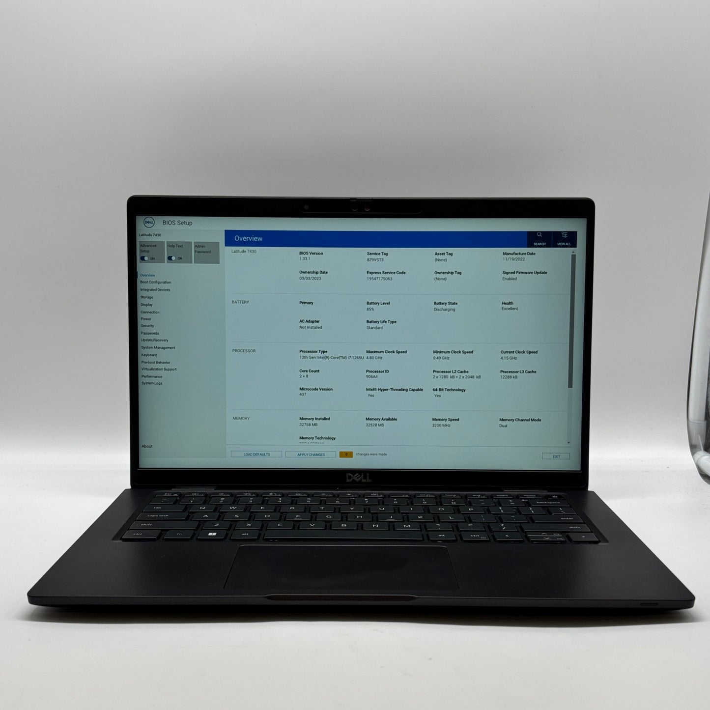 Dell Latitude 7430 14" i7-1265U 1.8GHz 32GB RAM 512GB SSD