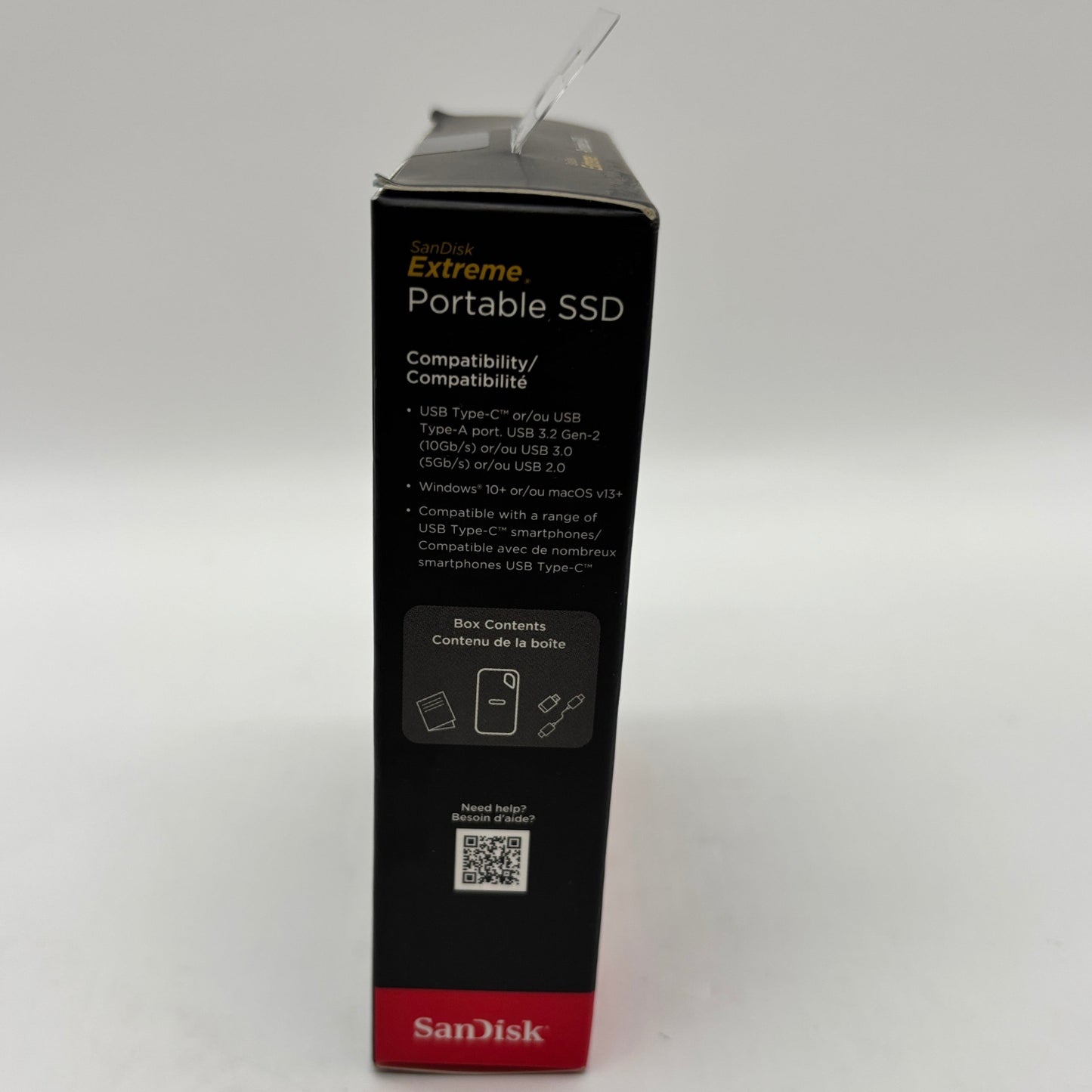 New SanDisk Extreme 1TB Portable SSD SDSSDE61-1T00-G25