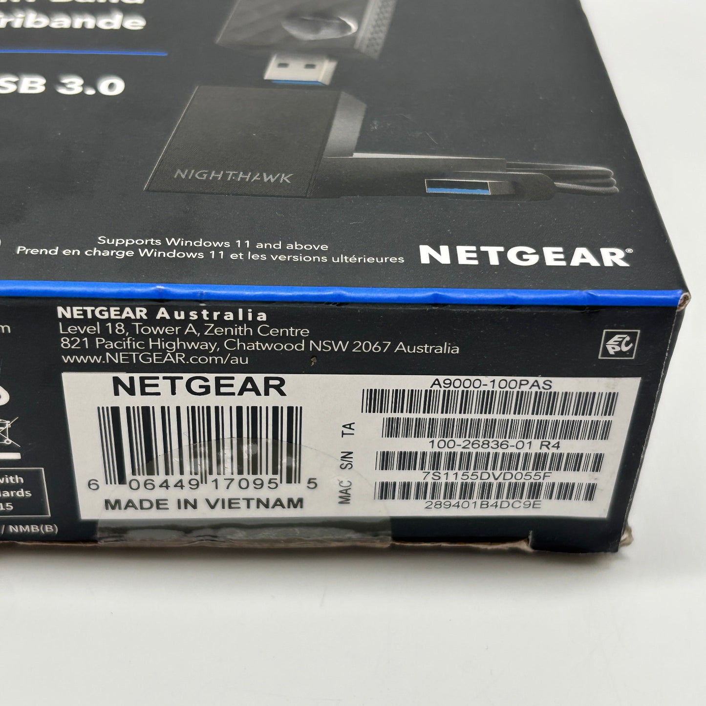 New Netgear Nighthawk A9000 WiFi 7 WiFi USB Adapter A9000-100PAS