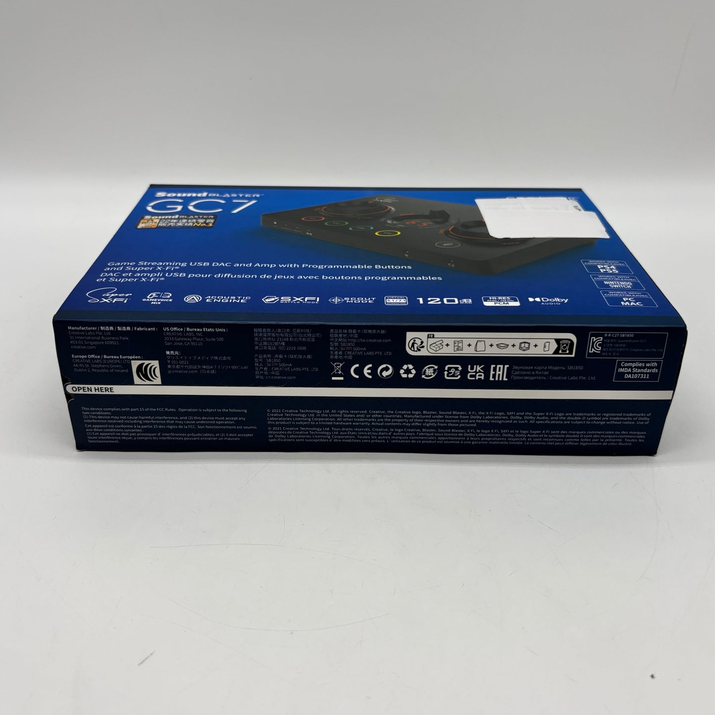 New Creative Sound Blaster GC7 Game Streaming USB DAC/Amp