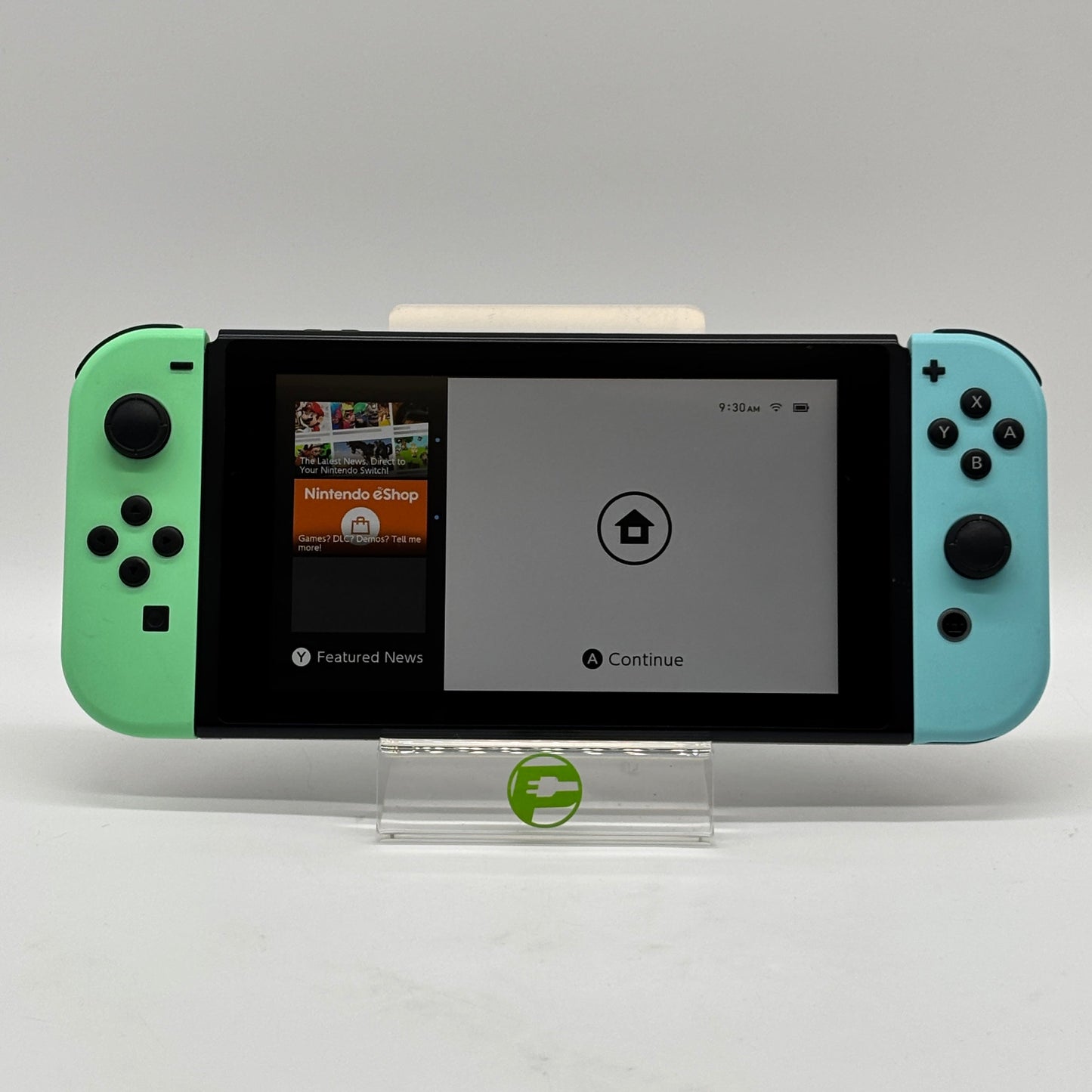 Nintendo Switch v2 Video Game Console HAC-001(-01) Animal Crossing Edition