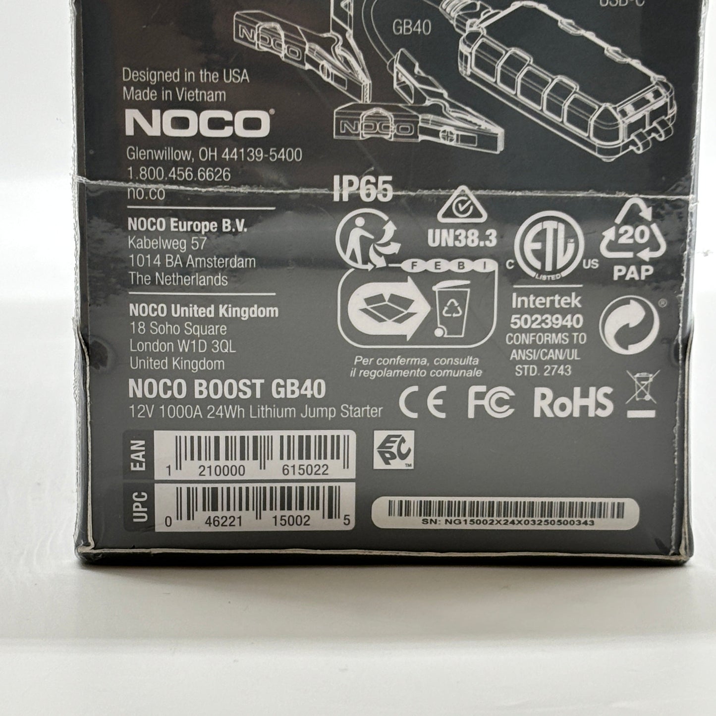 New NOCO Boost Plus Jump Starter