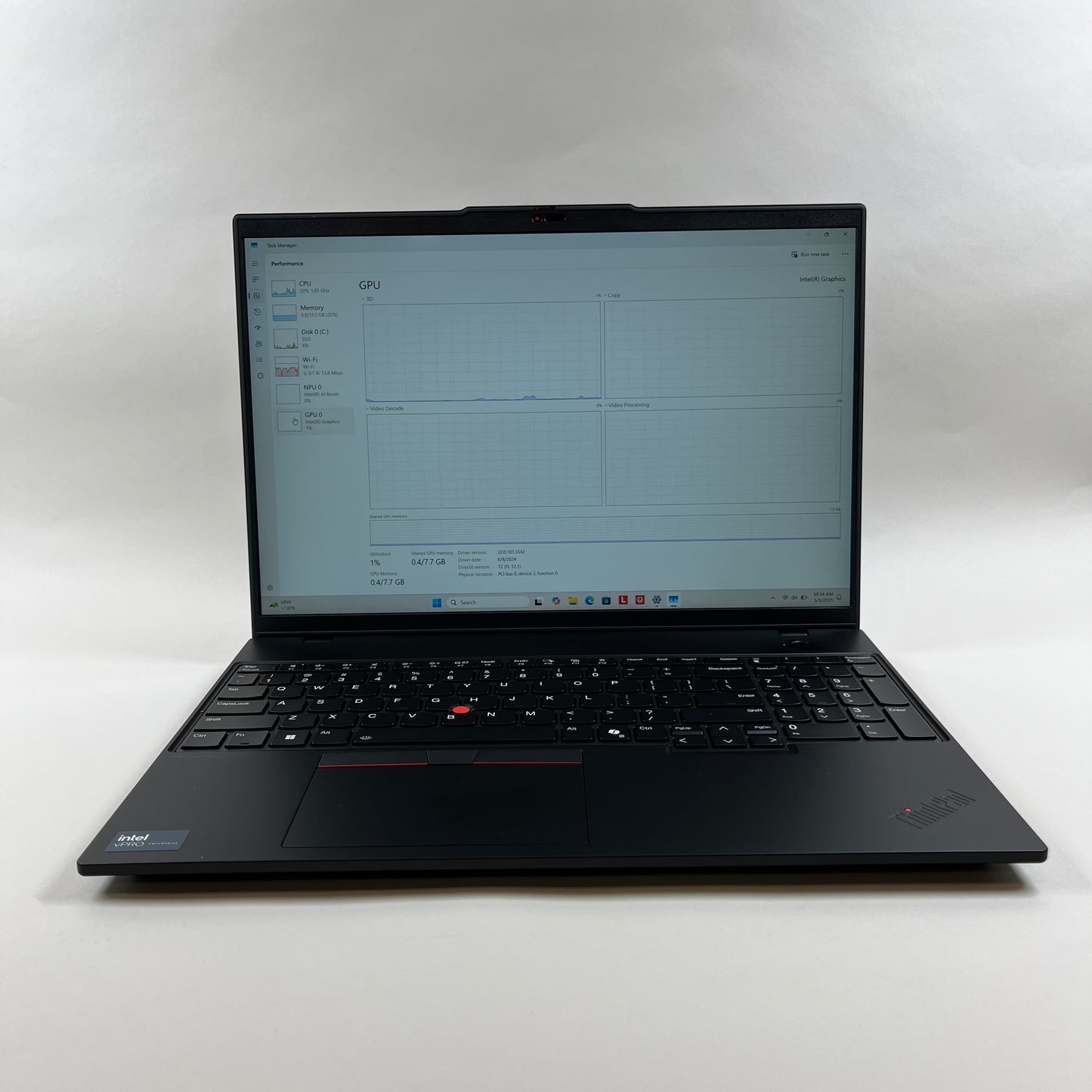 Lenovo ThinkPad L16 Gen 1 WUXGA 16" Core Ultra 5 135U 1.6GHz 16GB RAM 256GB SSD