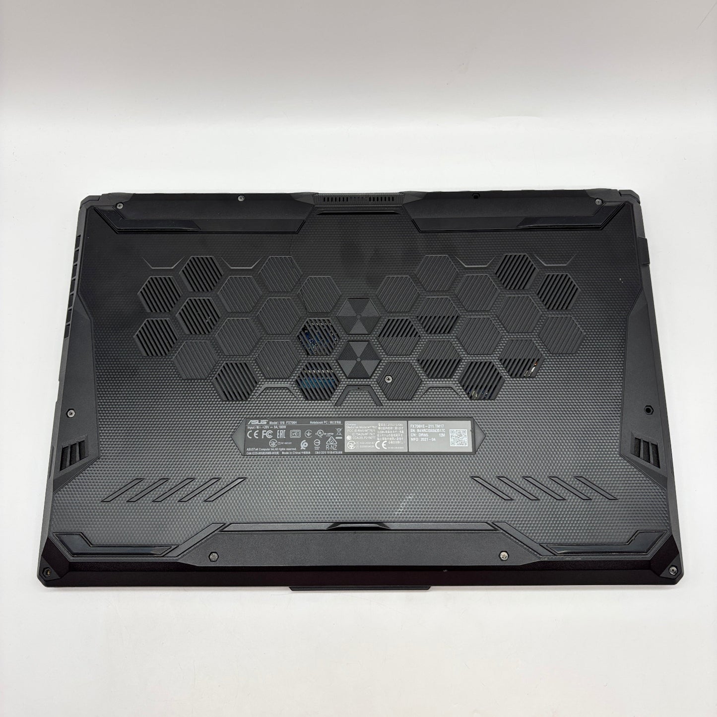 Broken Asus TUF F17 FX706H 17" i5-11260H 16GB RAM 512GB SSD RTX 3050 - Bad Batt