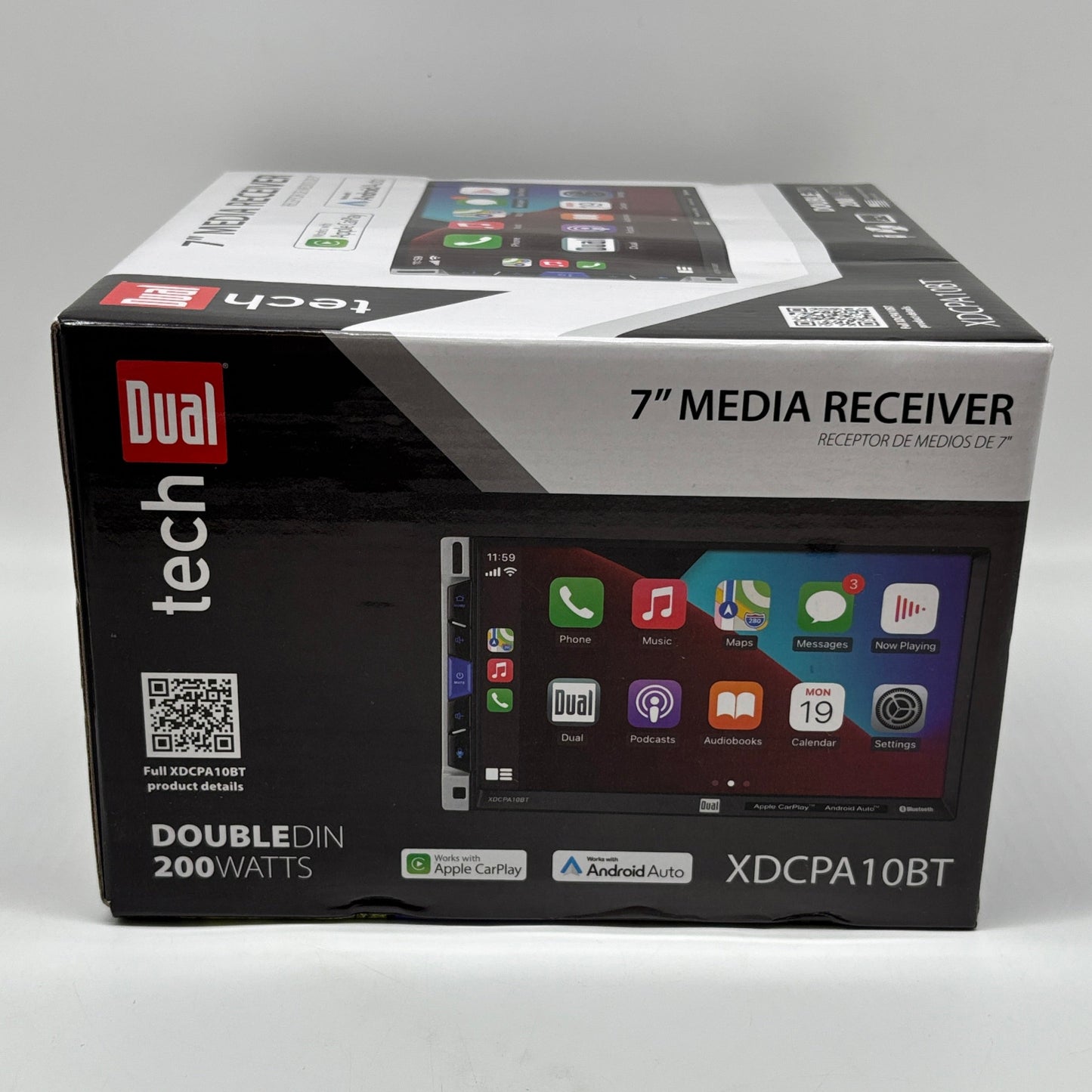 New Dual tech 7" Media Receiver XDCPA10BT