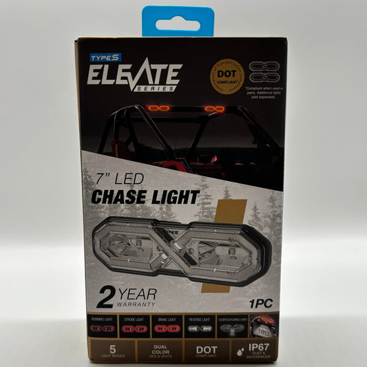 New Type S Elevate 7" LED Chase Light