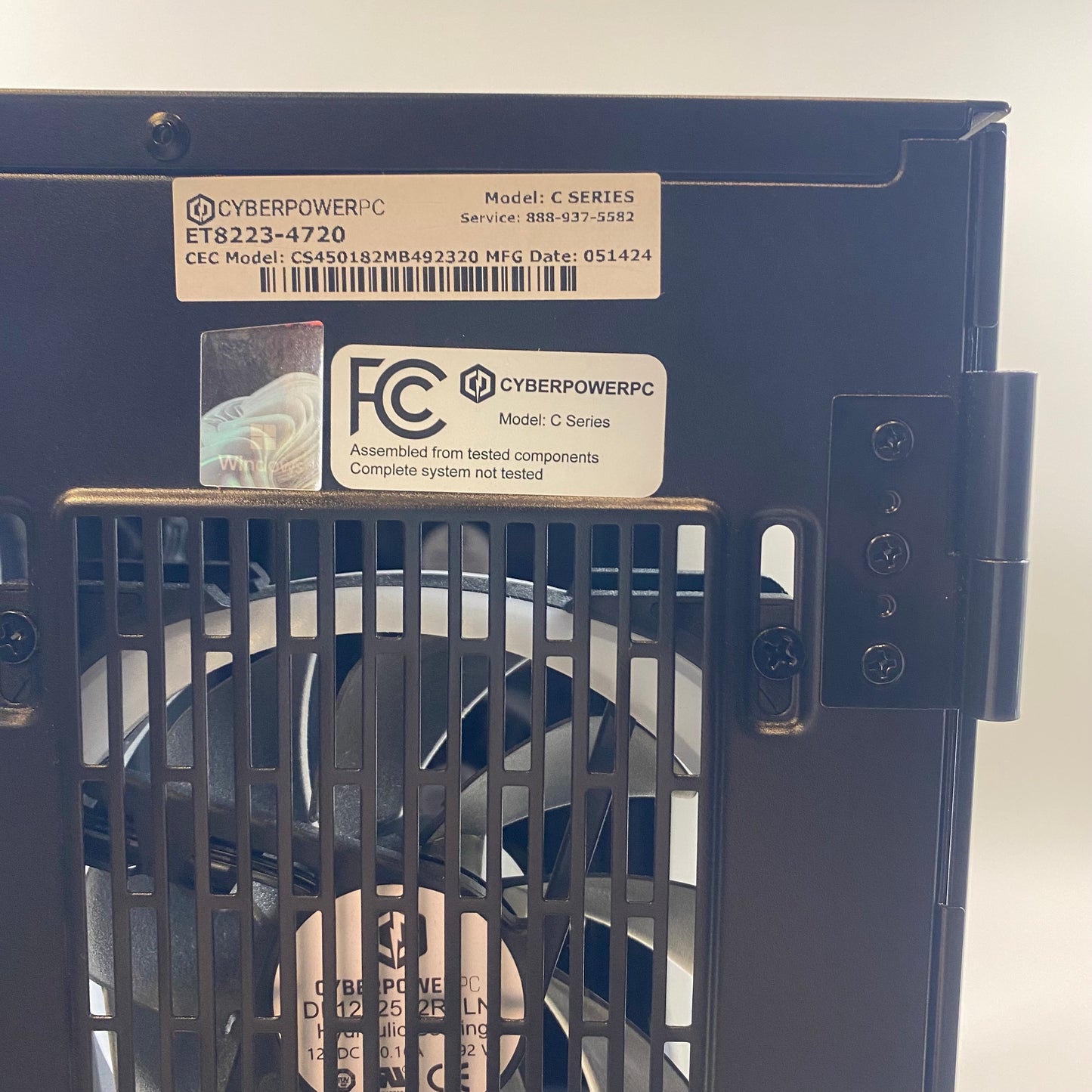 CyberPower Pro C Series Gaming PC Case CS450182MB492320