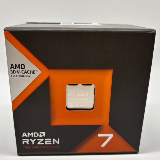 New AMD Ryzen 7 7800X3D 4.20GHz 8 Core 100-000000910 16 Thread AM5