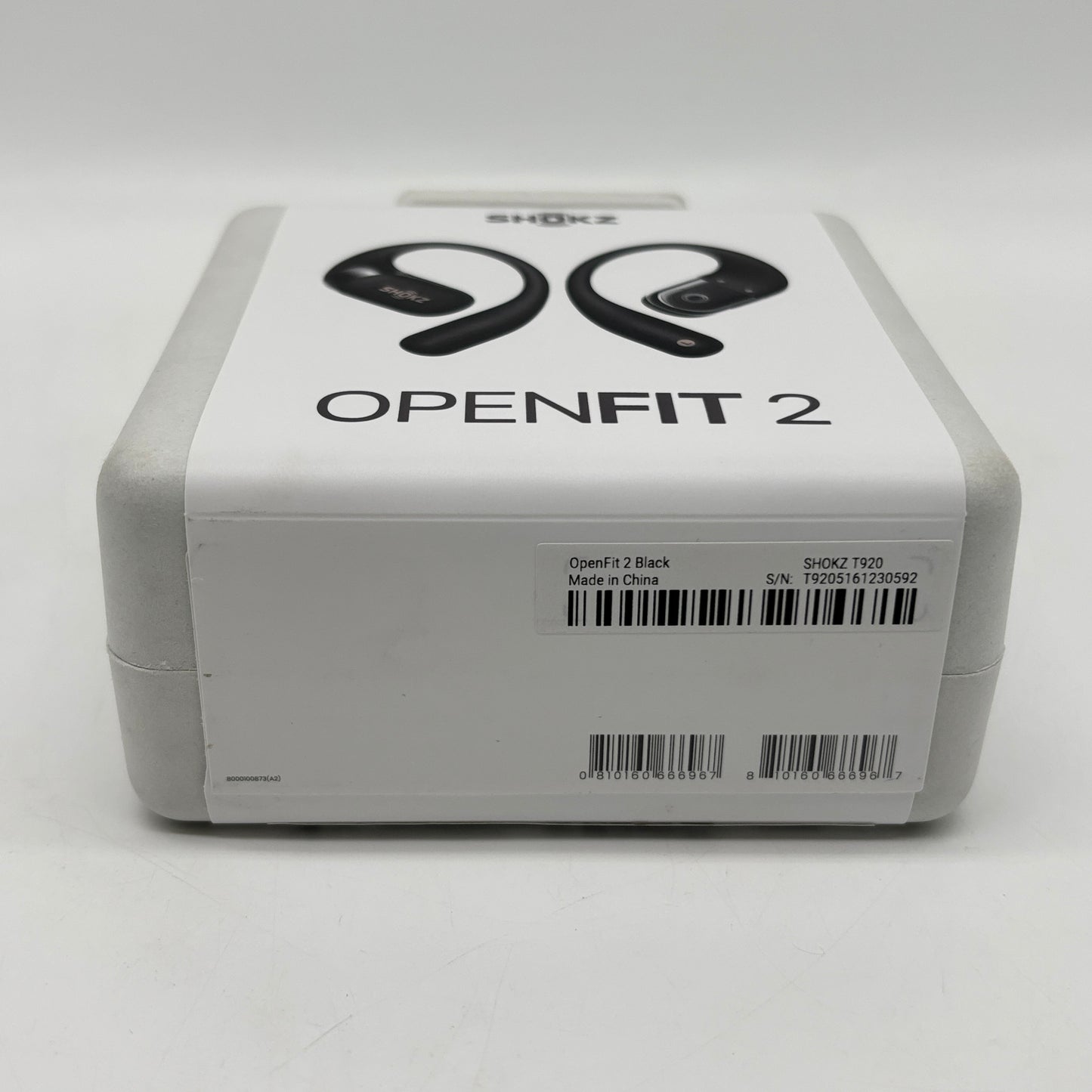 New Shokz OpenFit2 Open Ear True Wireless Earbuds Black SHOKZT920