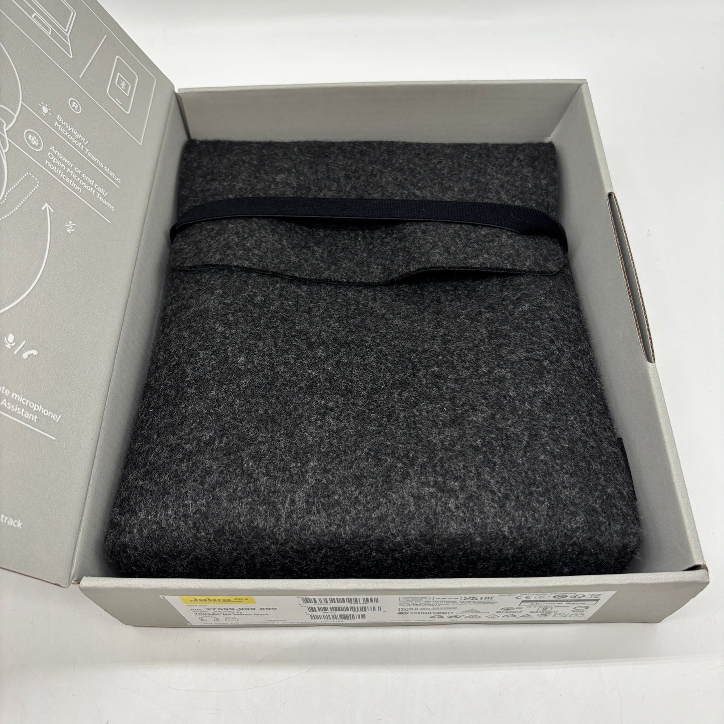 New Jabra Evolve2 75 Wireless Headset Black HSC150W