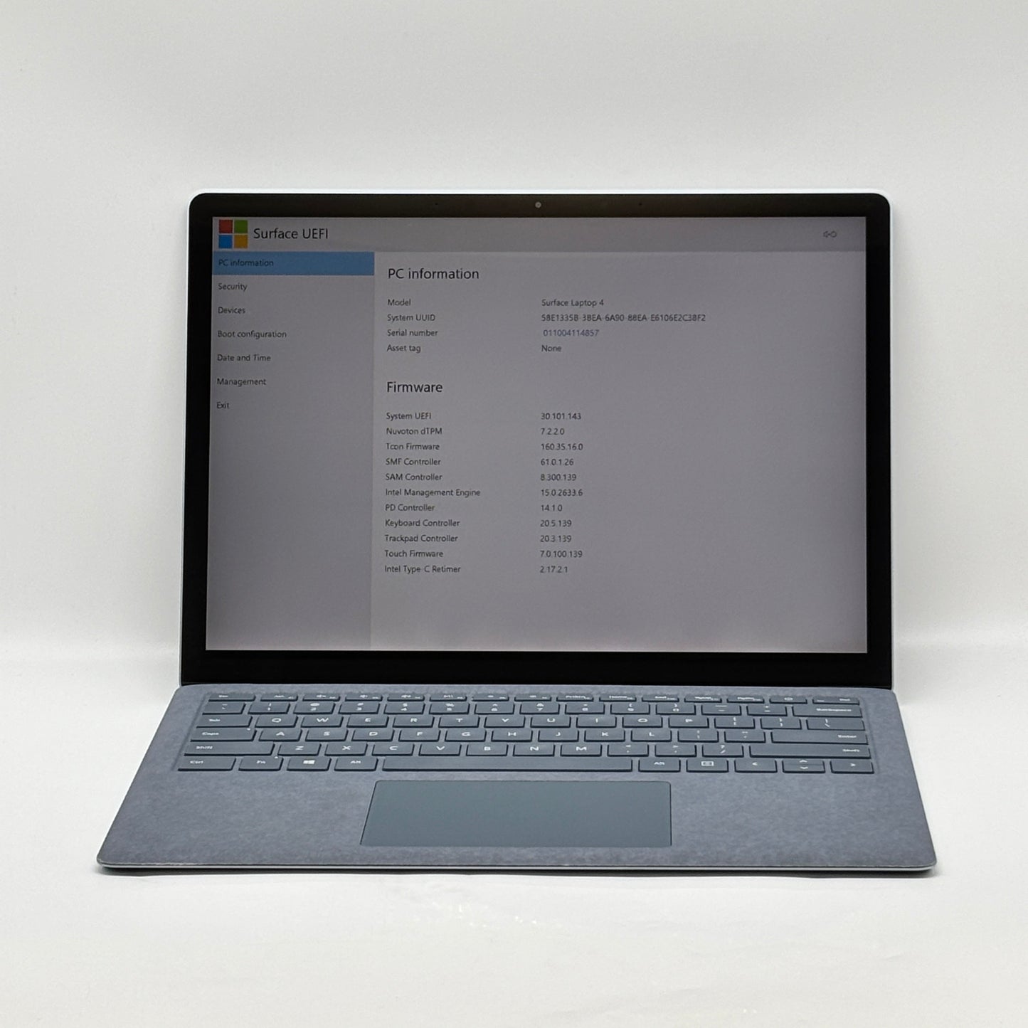 Microsoft Surface Laptop 4 1950 13.5" i7-1185G7 3.0GHz 16GB RAM 512GB SSD