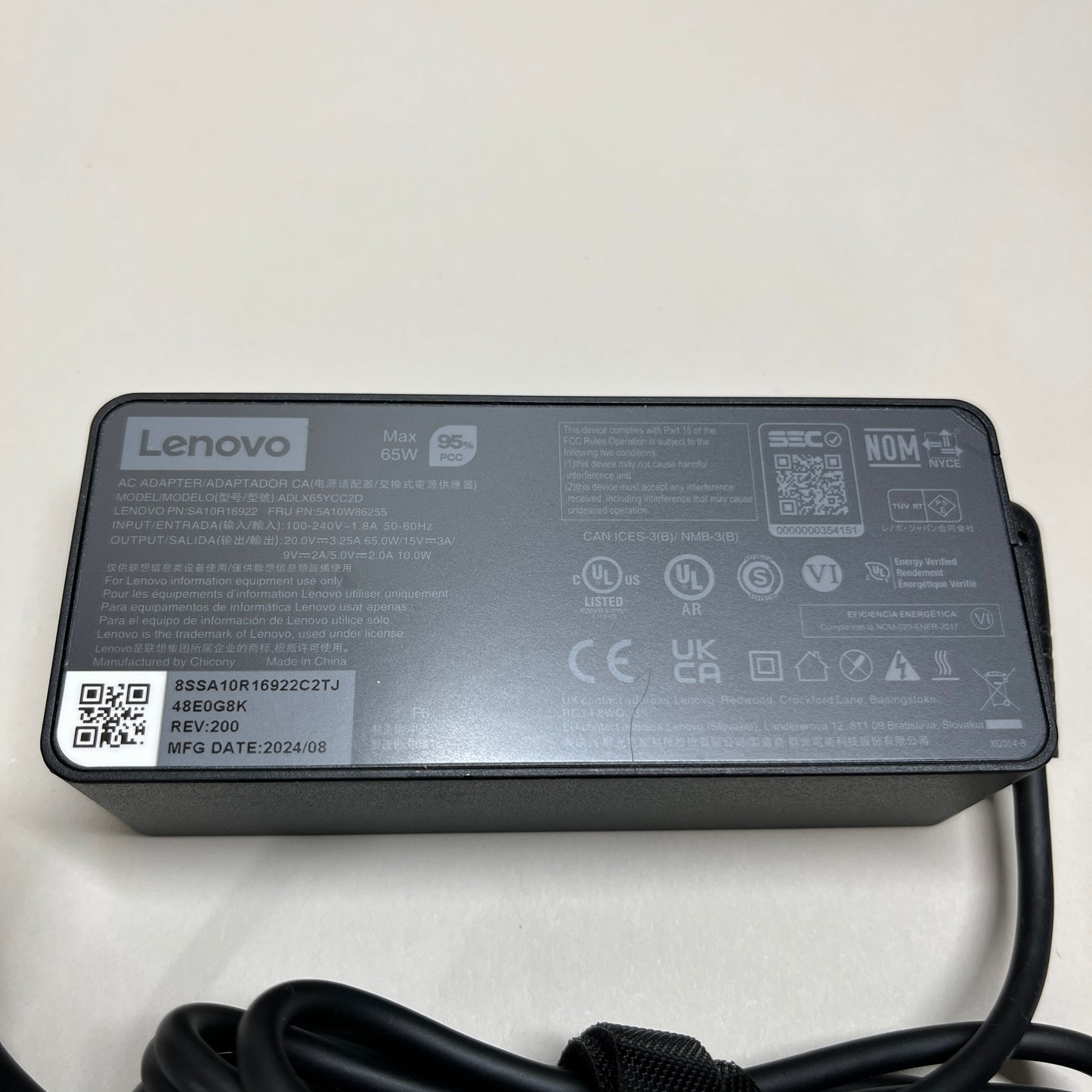 Lenovo ThinkPad L16 Gen 1 WUXGA 16" Core Ultra 5 135U 1.6GHz 16GB RAM 256GB SSD