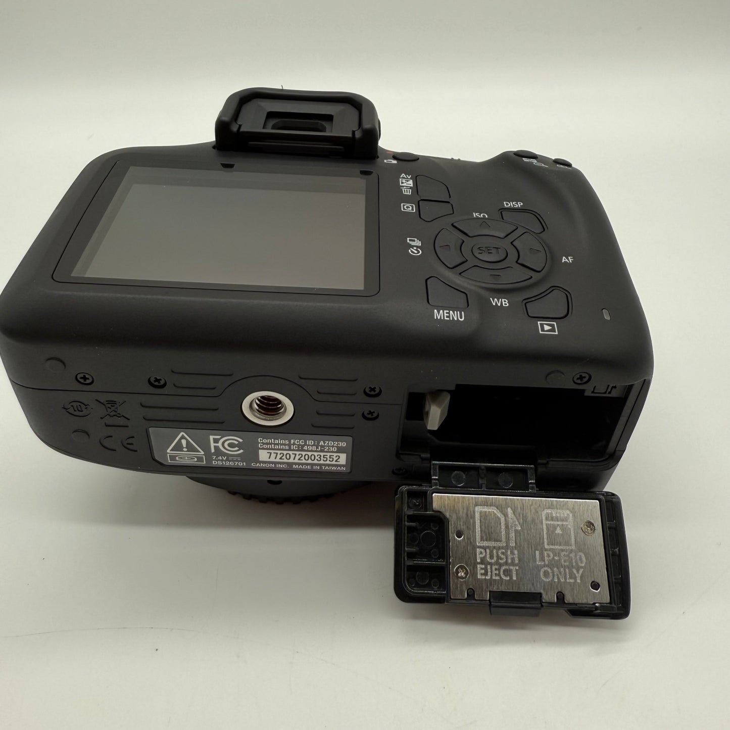 Canon EOS Rebel T100 18.0MP Digital SLR DSLR Camera Body Only