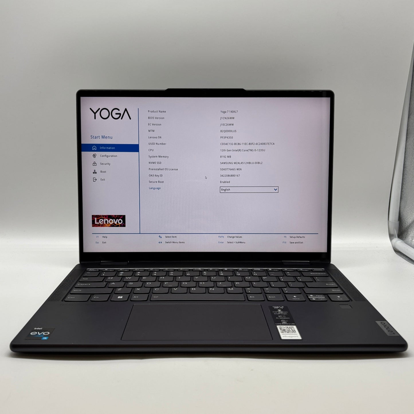 Lenovo Yoga 7i 14" i5-1235U 1.3GHz 8GB RAM 512GB SSD
