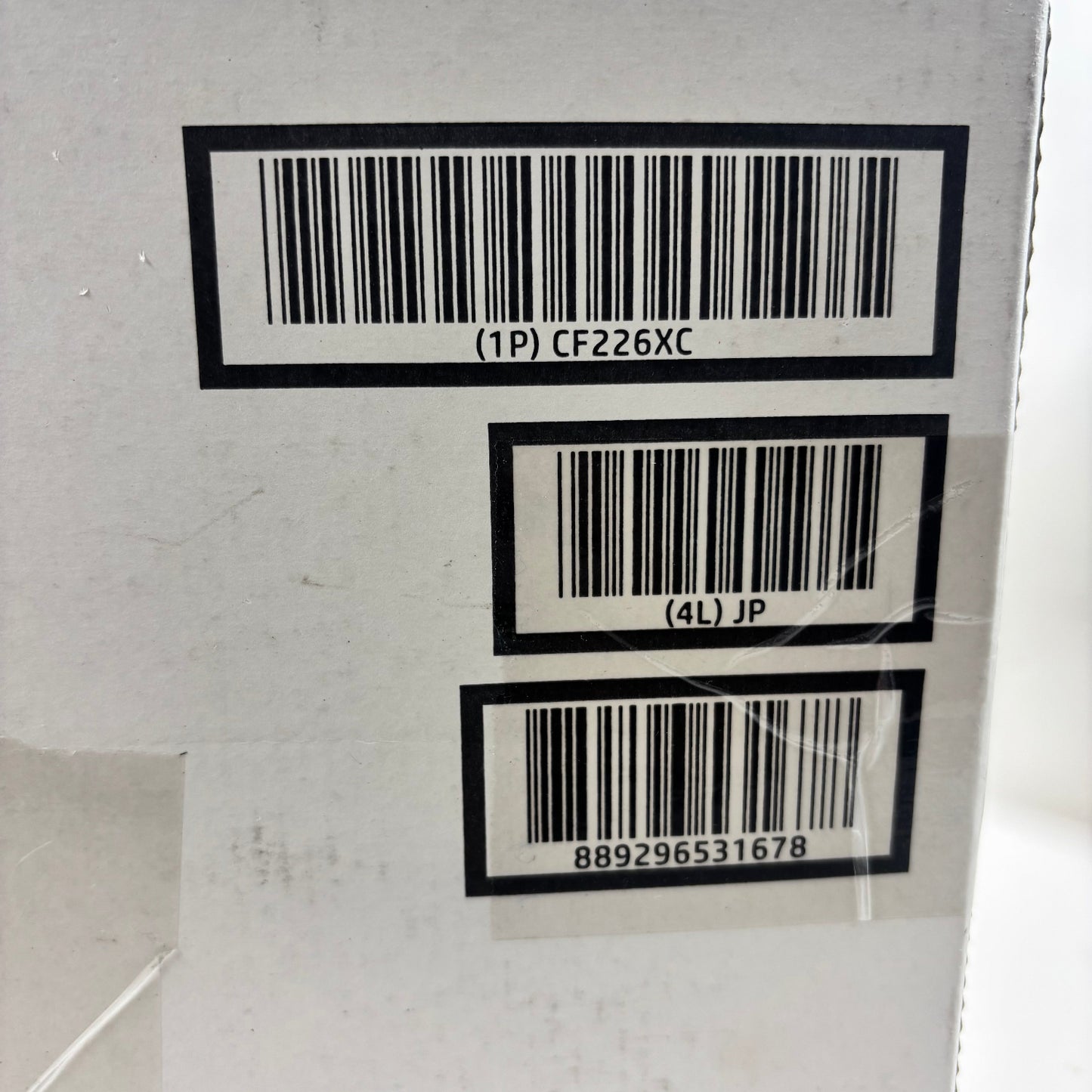 New HP CF226XC CF226-00913 Black LaserJet Toner Cartridge MFG Date 01/2022