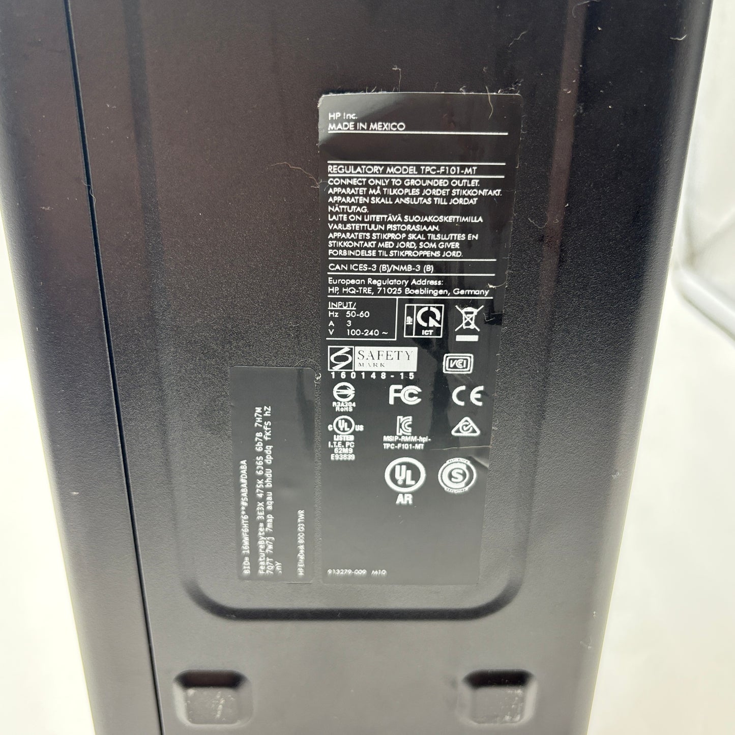 HP EliteDesk 800 G3 TWR Core i5-6500 3.20GHz 32GB RAM 512GB SSD