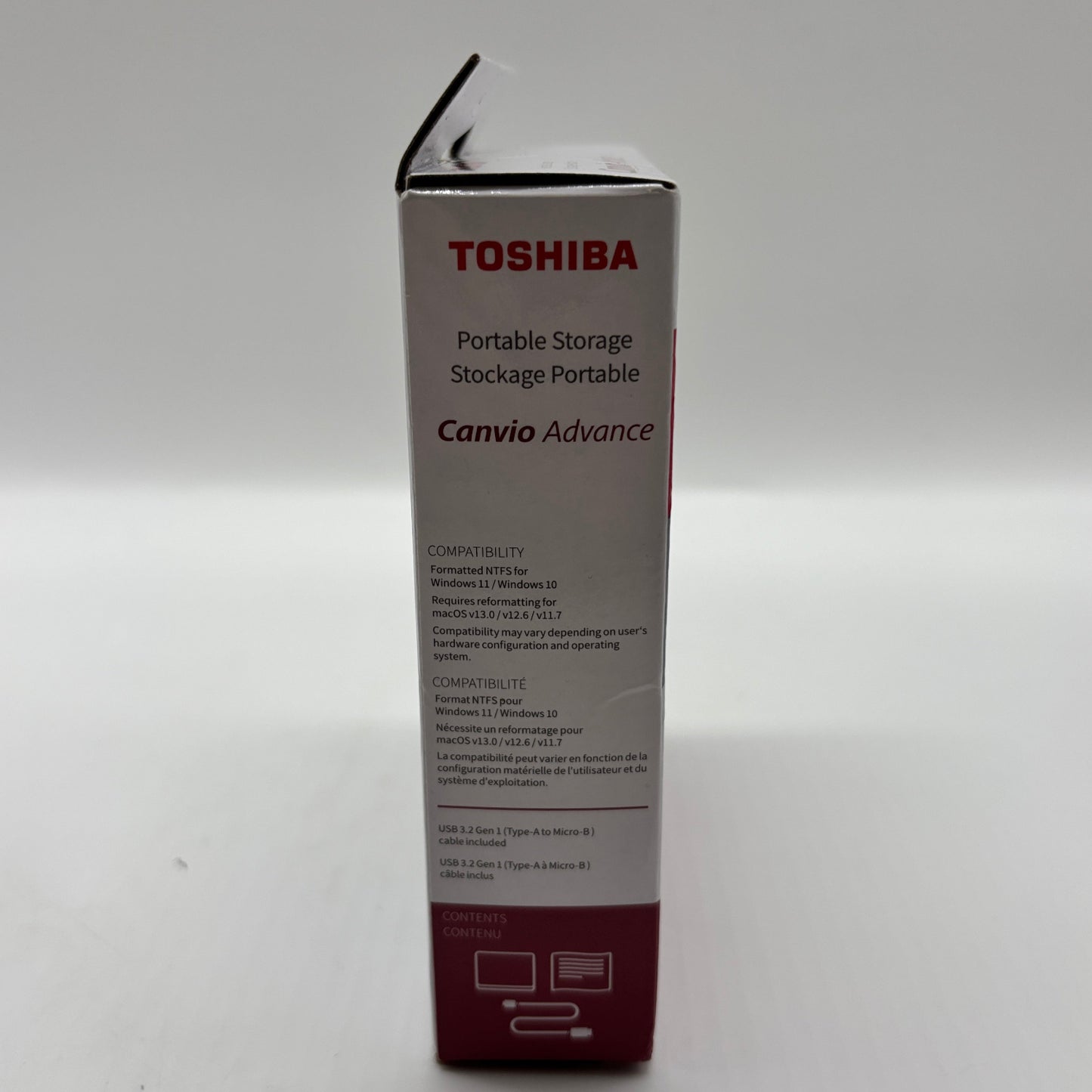 New Toshiba Canvio Advance Portable SSD HDTCA20XR3AA