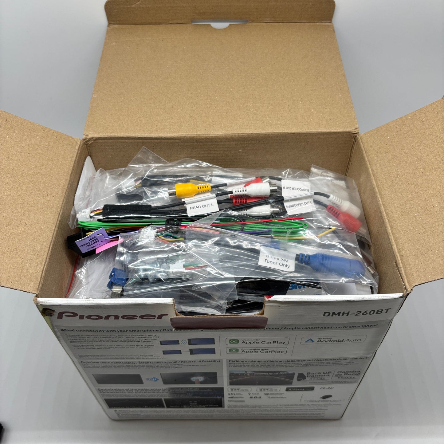 New Pioneer DMH-260BT Wireless RDS AV Receiver