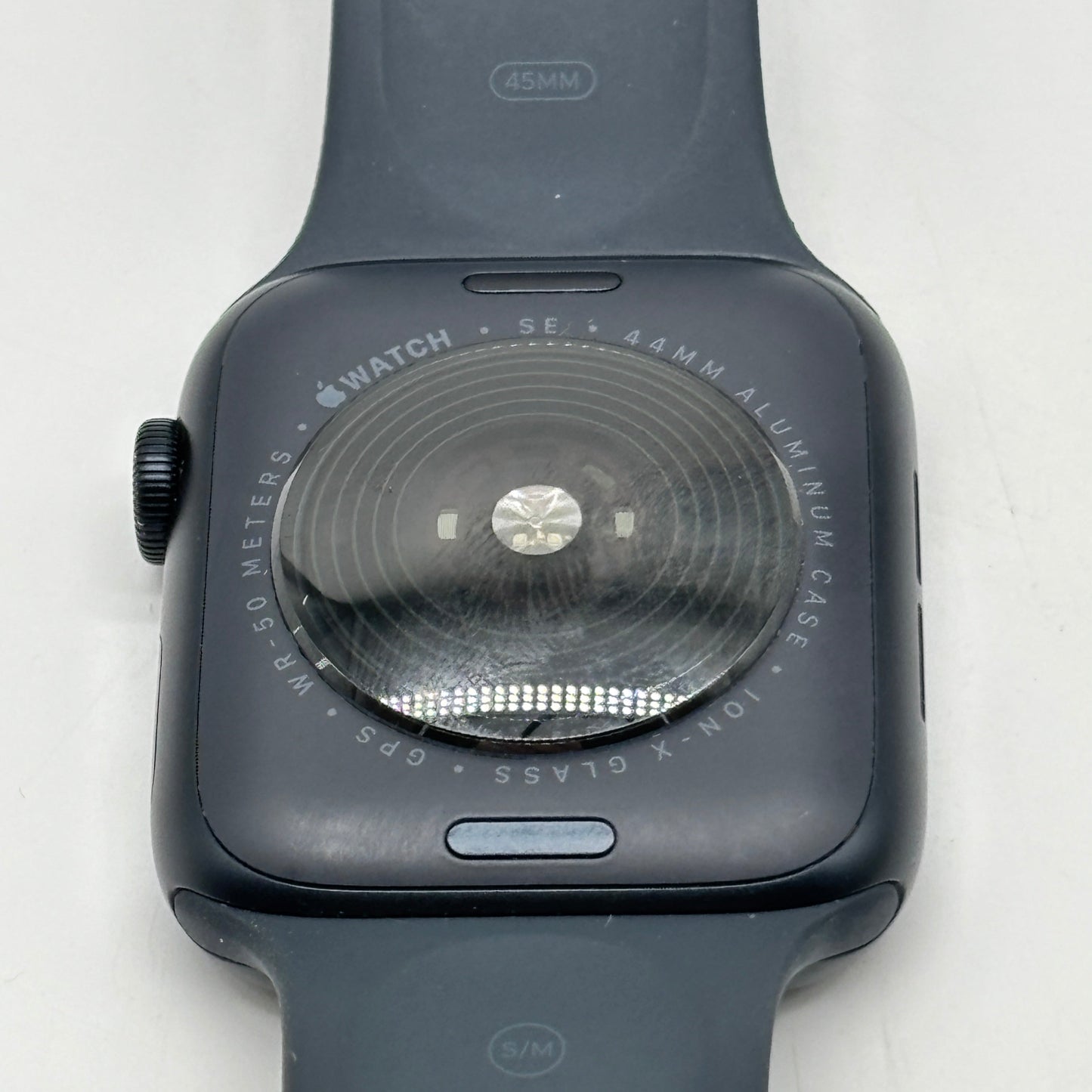 GPS Only Apple Watch SE 2nd Gen 44MM Midnight Aluminum Midnight Sport Band A2723