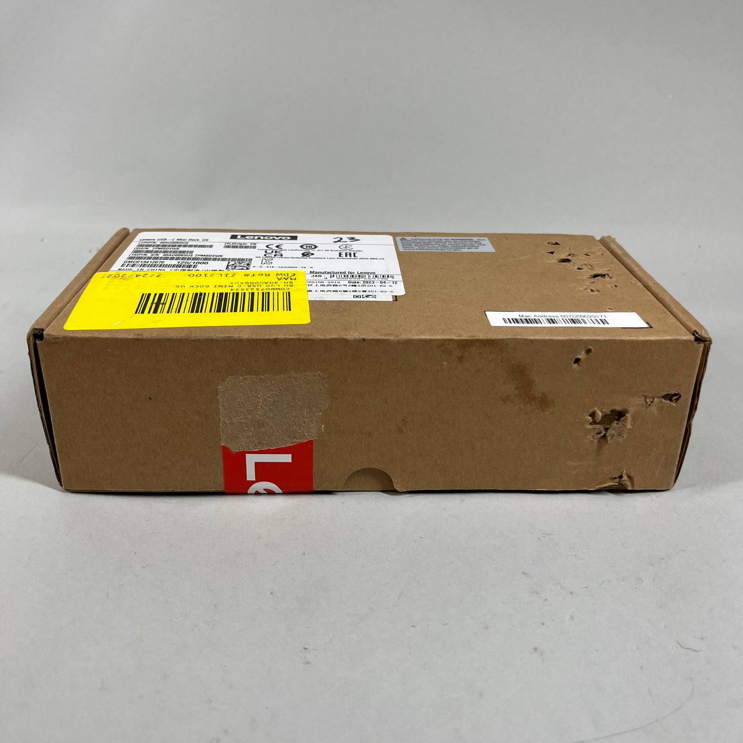 New Lenovo USB-C Mini Dock 40AU0065US