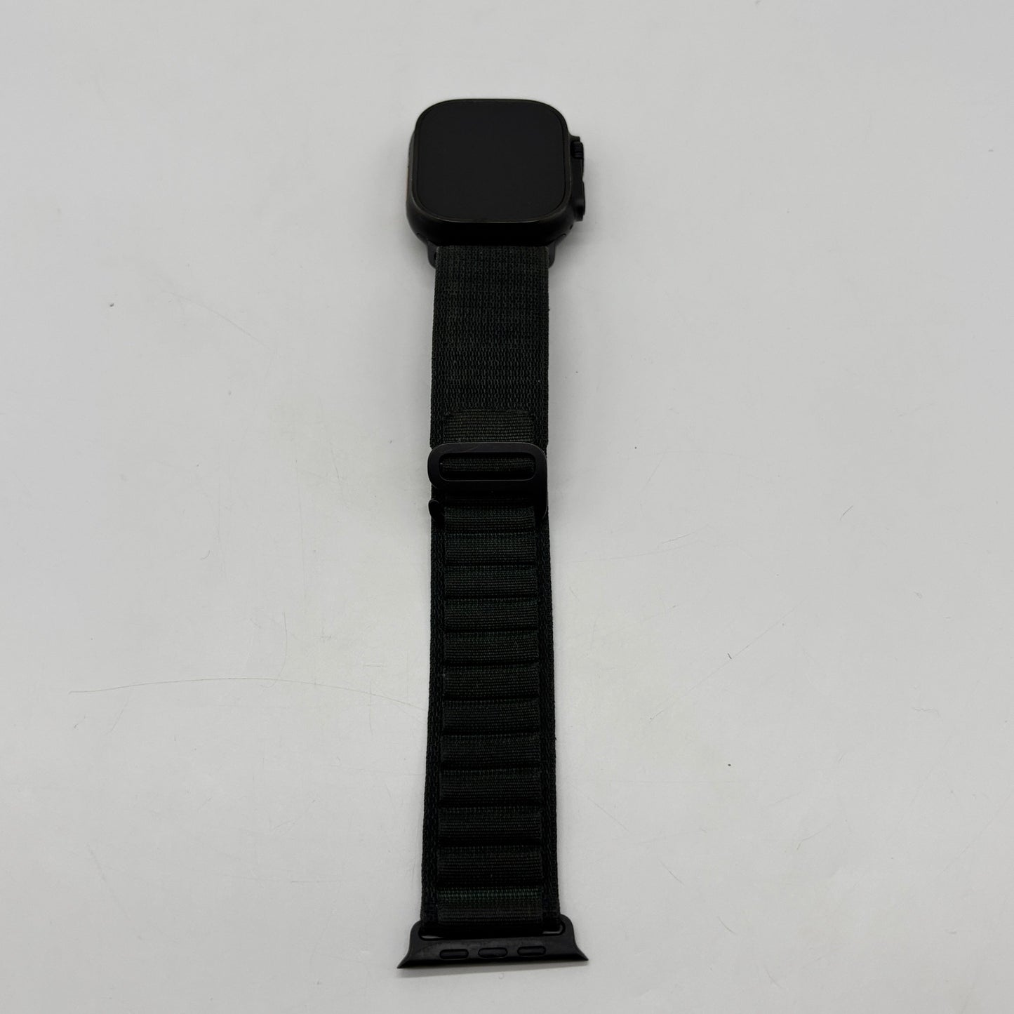 GPS Only Apple Watch Ultra 2 49MM Black Titanium Green Alpine Loop A2986