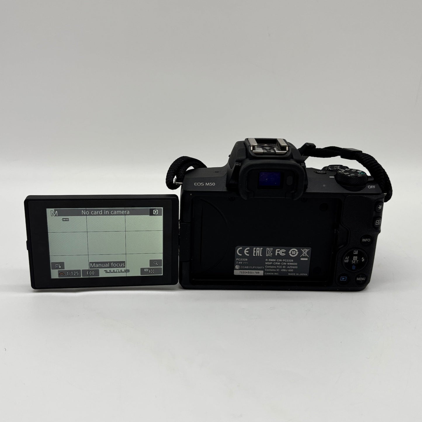 Canon EOS M50 24.1MP Compact Digital Camera Body Only