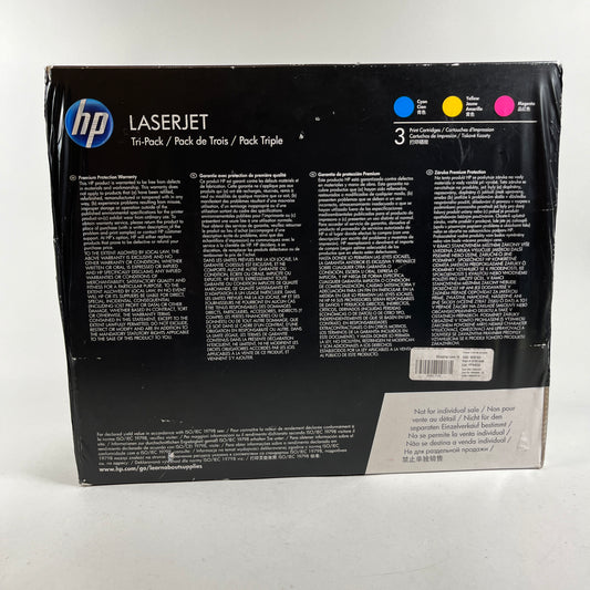 New HP 410A CF251AM Yellow, Cyan and Magenta Ink Cartridge Tri-Pack