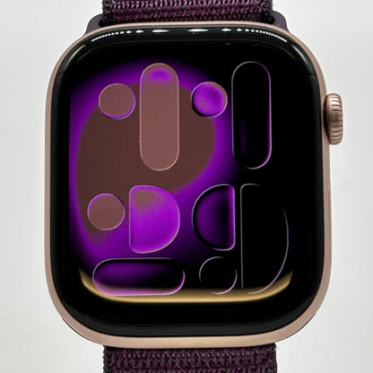 GPS Only Apple Watch Series 10 46MM Pink Aluminum Purple Trail Loop MWWV3LW/A