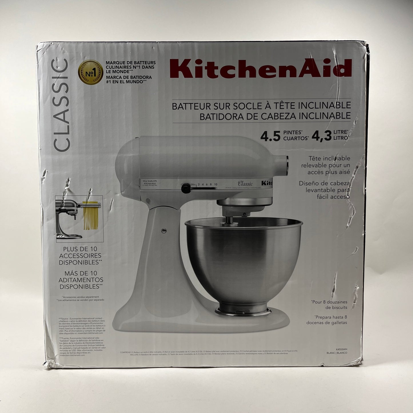 New KitchenAID Tilt-Head Stand Mixer 