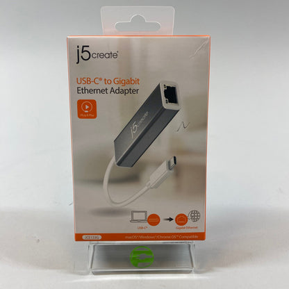 New j5create USB-C to Gigabit Ethernet Adapter JCE133G