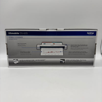 New Brother Portable DSmobile Color Mobile Scanner DS-635